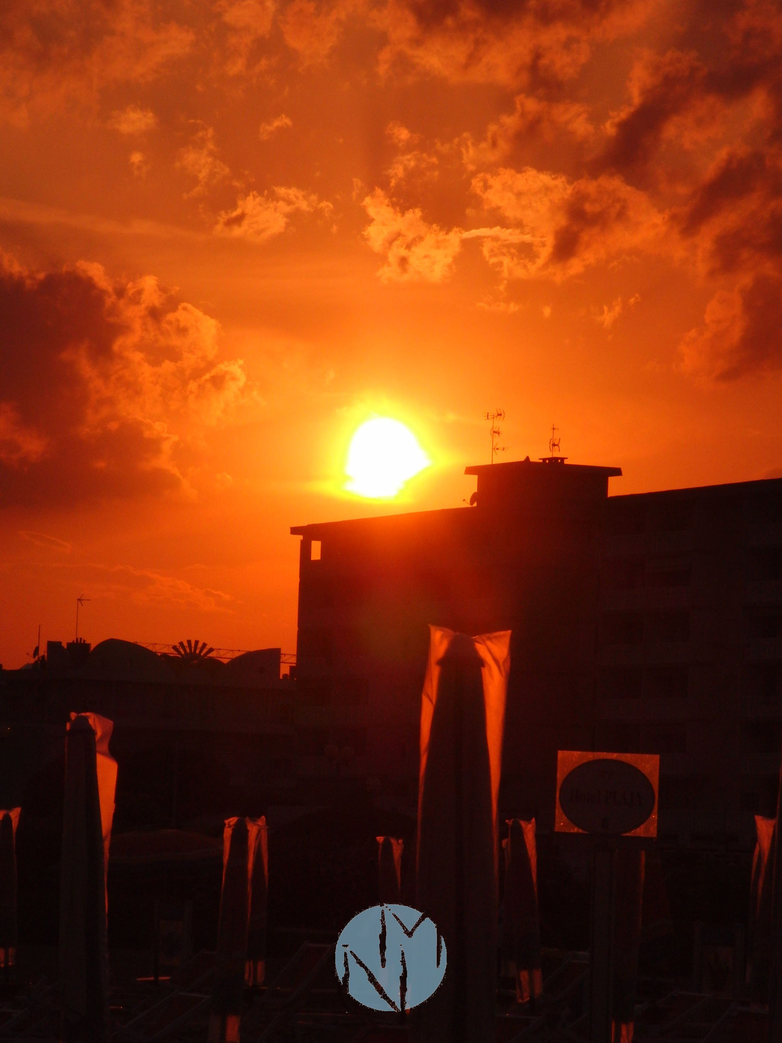 CASIO EX-FC100 sample photo. Bibione sunset photography