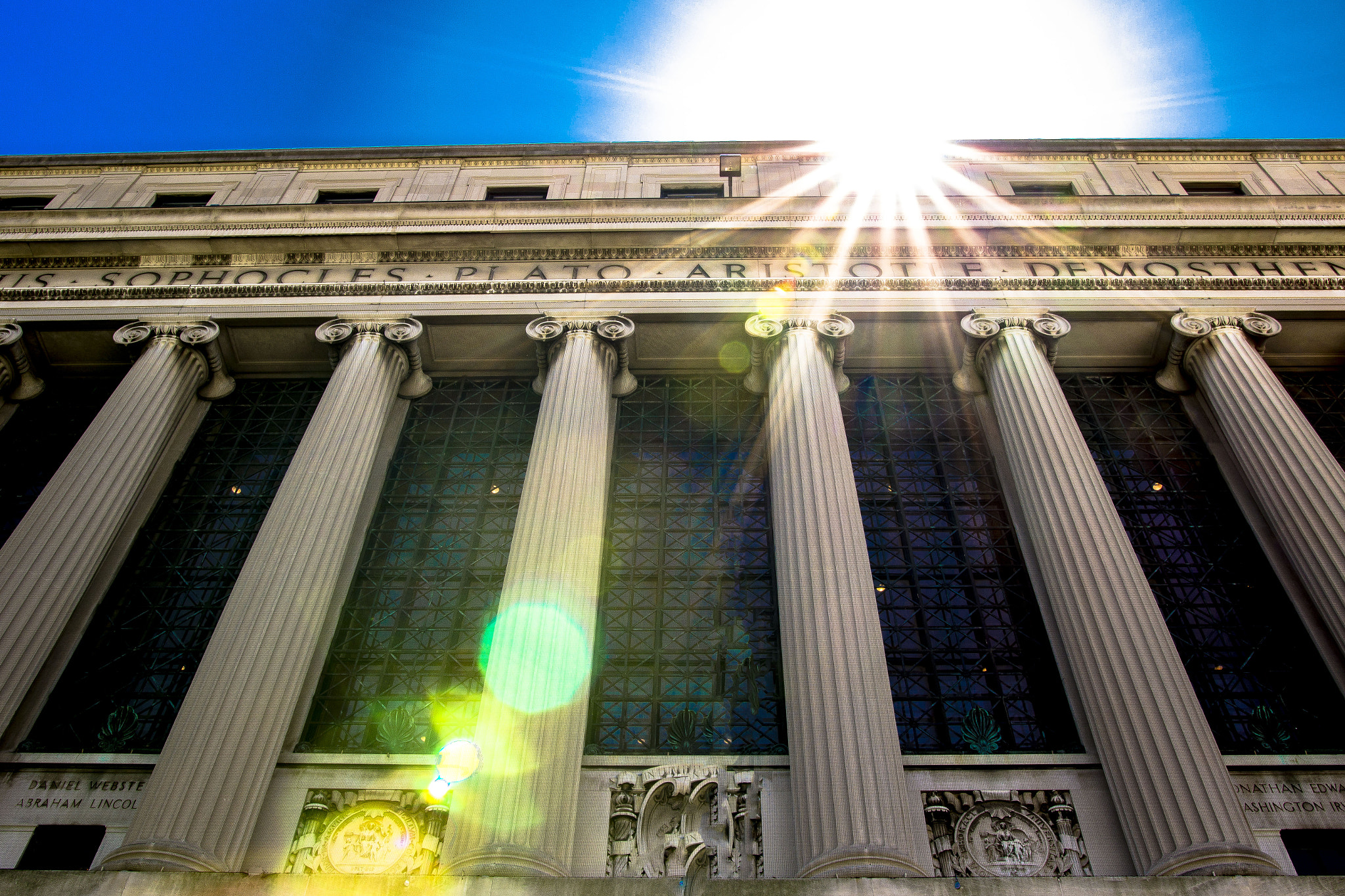 Sigma 18-35mm f/1.8 DC HSM sample photo. The butler library photography