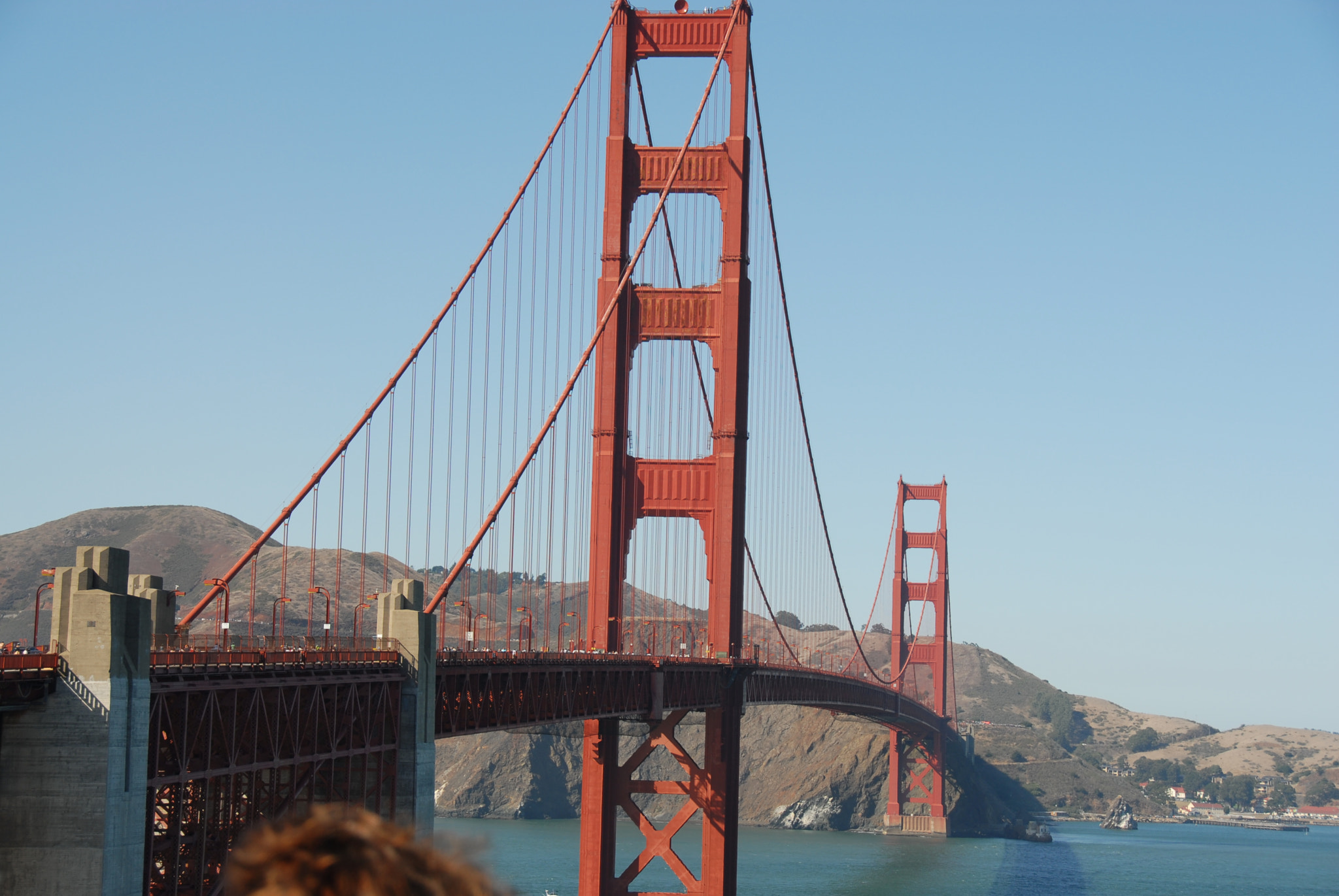 Nikon D200 + Nikon AF-S DX Nikkor 18-200mm F3.5-5.6G IF-ED VR sample photo. Iconic san fran bridge.jpg photography