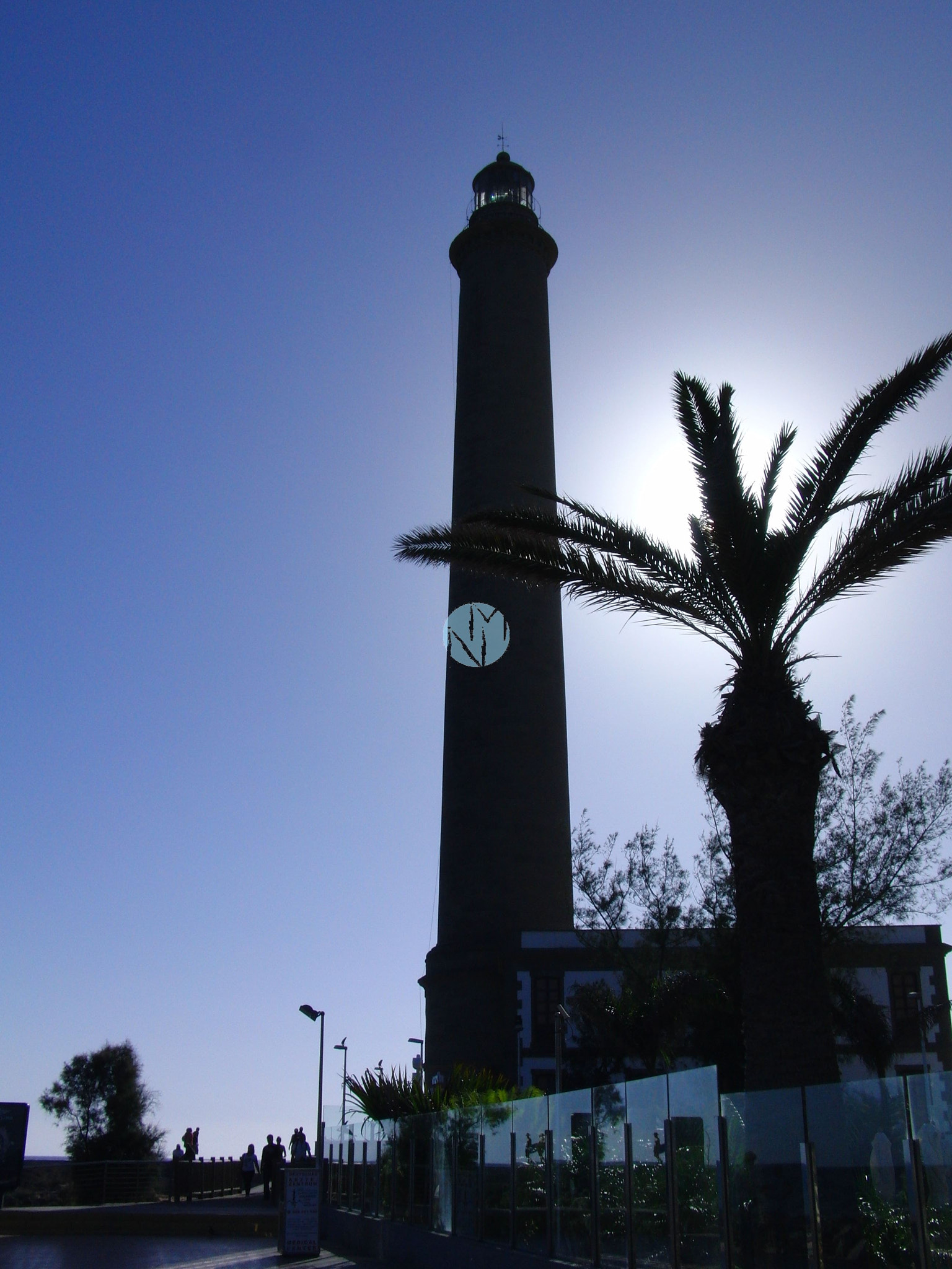 CASIO EX-FC100 sample photo. Lighthouse gran canaria photography
