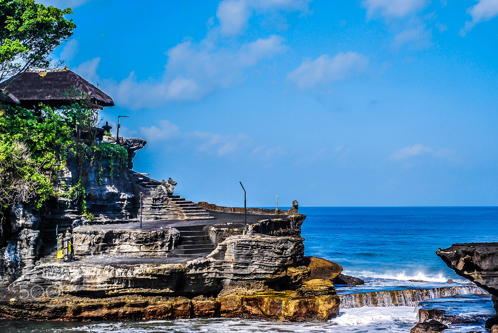 Nikon D60 + Nikon AF Nikkor 50mm F1.8D sample photo. Tanah lot photography