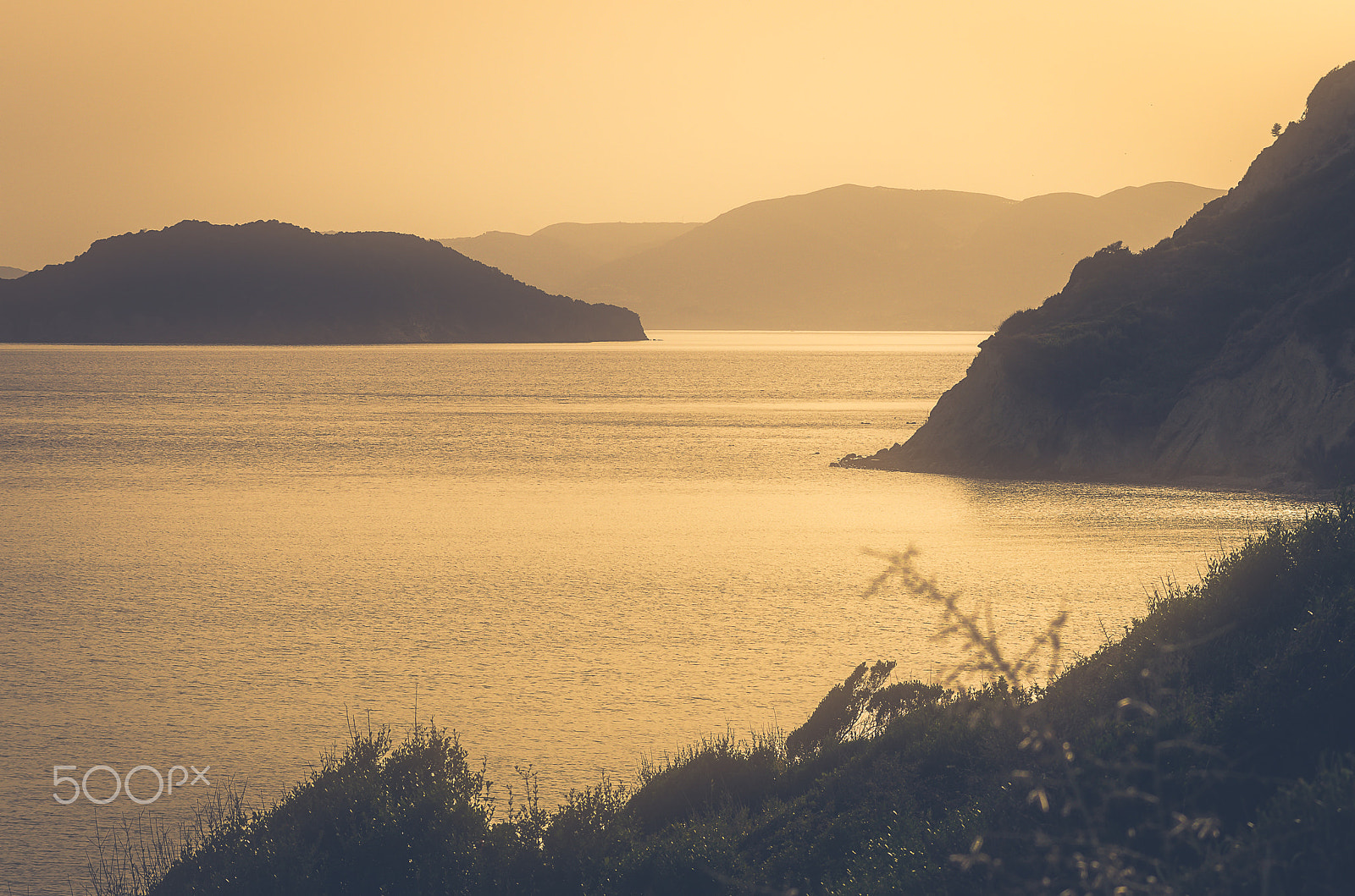 Pentax K-5 II + A Series Lens sample photo. Laganas bay....zakinthos photography