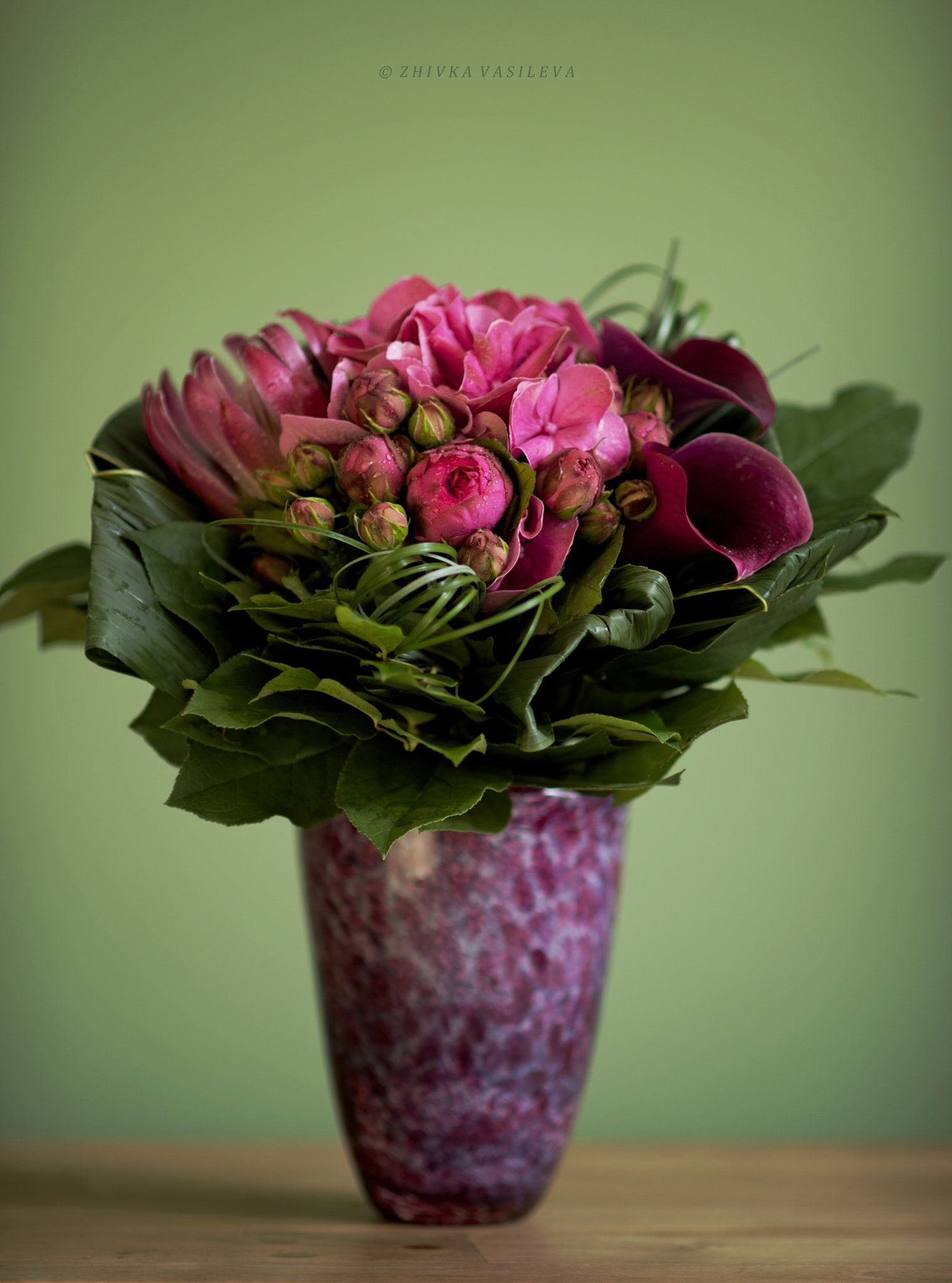 Nikon D800E + AF DC-Nikkor 135mm f/2D sample photo. Bouquet de fleurs photography