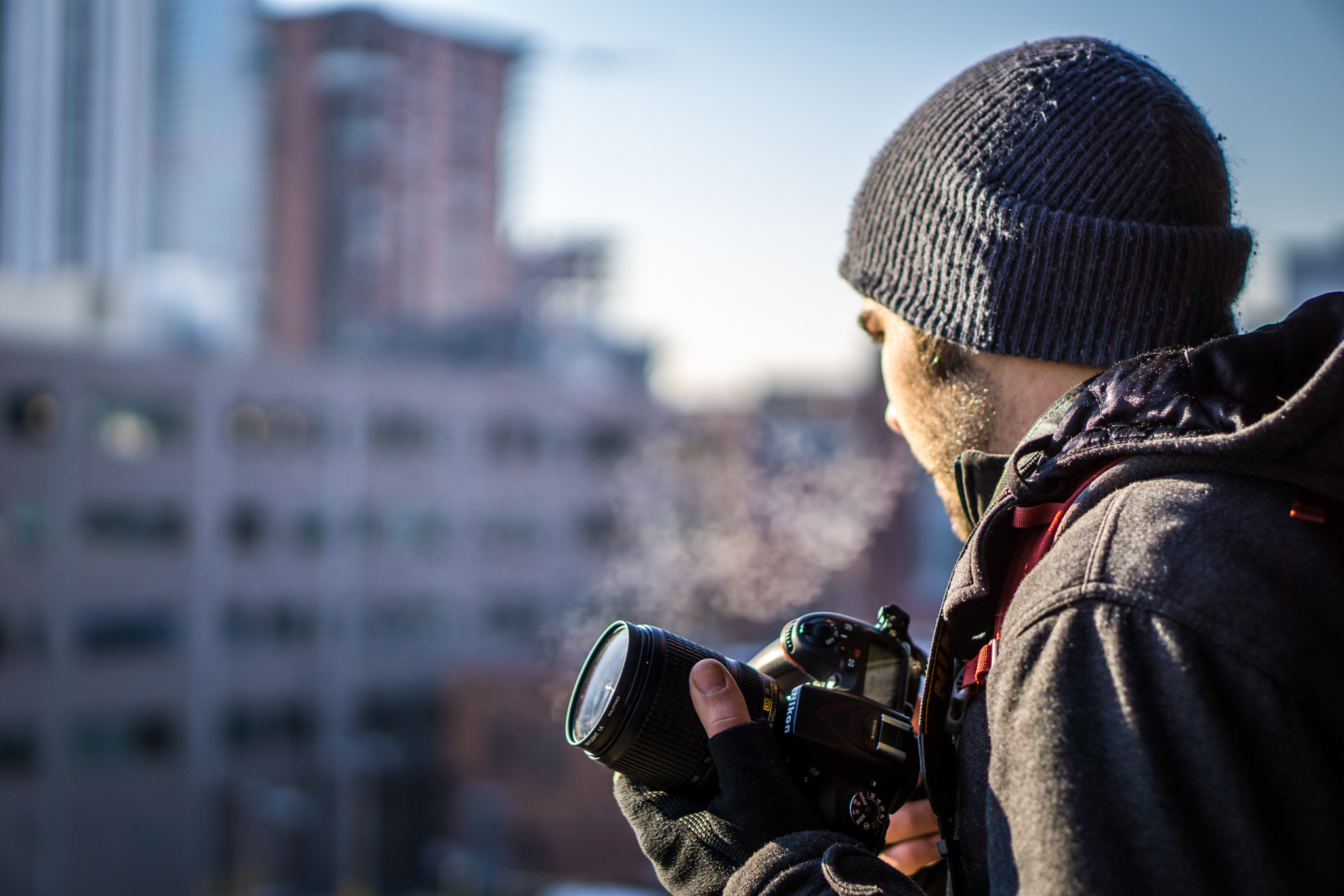 Sony a5100 + E 50mm F1.8 OSS sample photo. My buddy and i took a morning cruise to downtown d ... photography