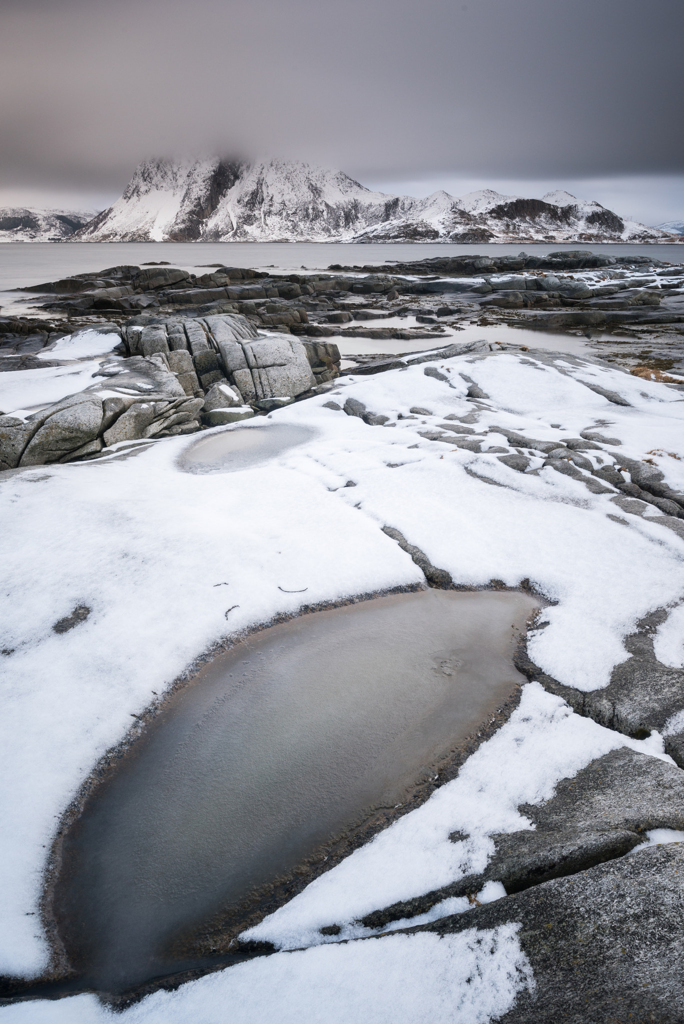 Nikon D810 + Nikon PC-E Nikkor 24mm F3.5D ED Tilt-Shift sample photo. Lofoten photography