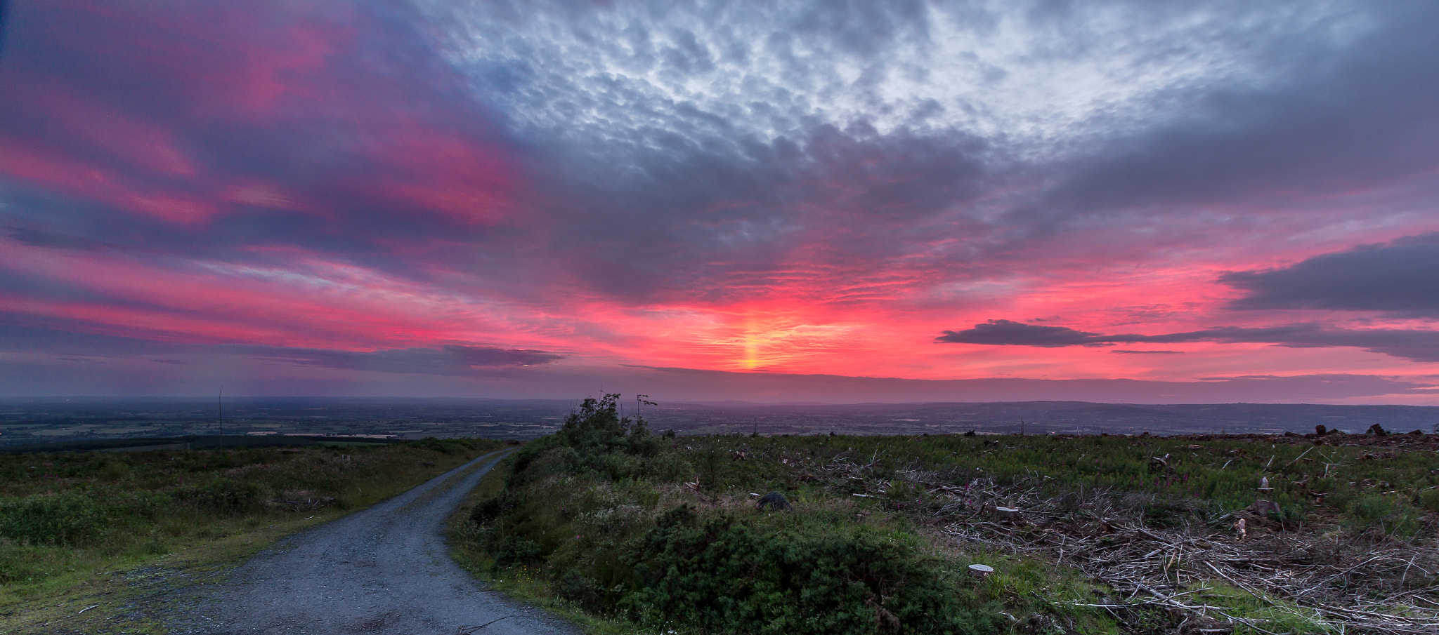 Canon EOS 60D sample photo. Glencoum sunset photography