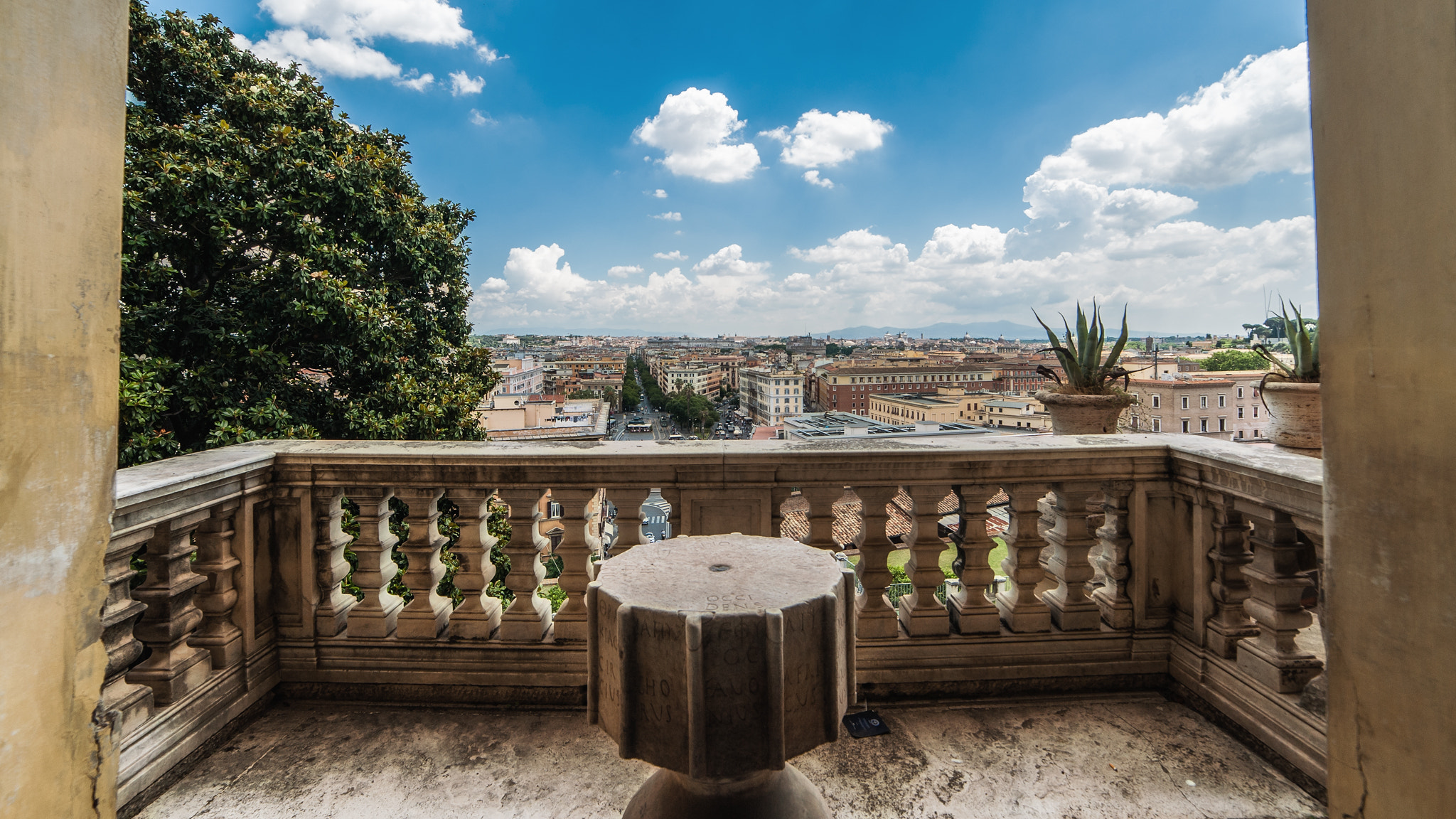 Nikon D3 sample photo. View to rome photography
