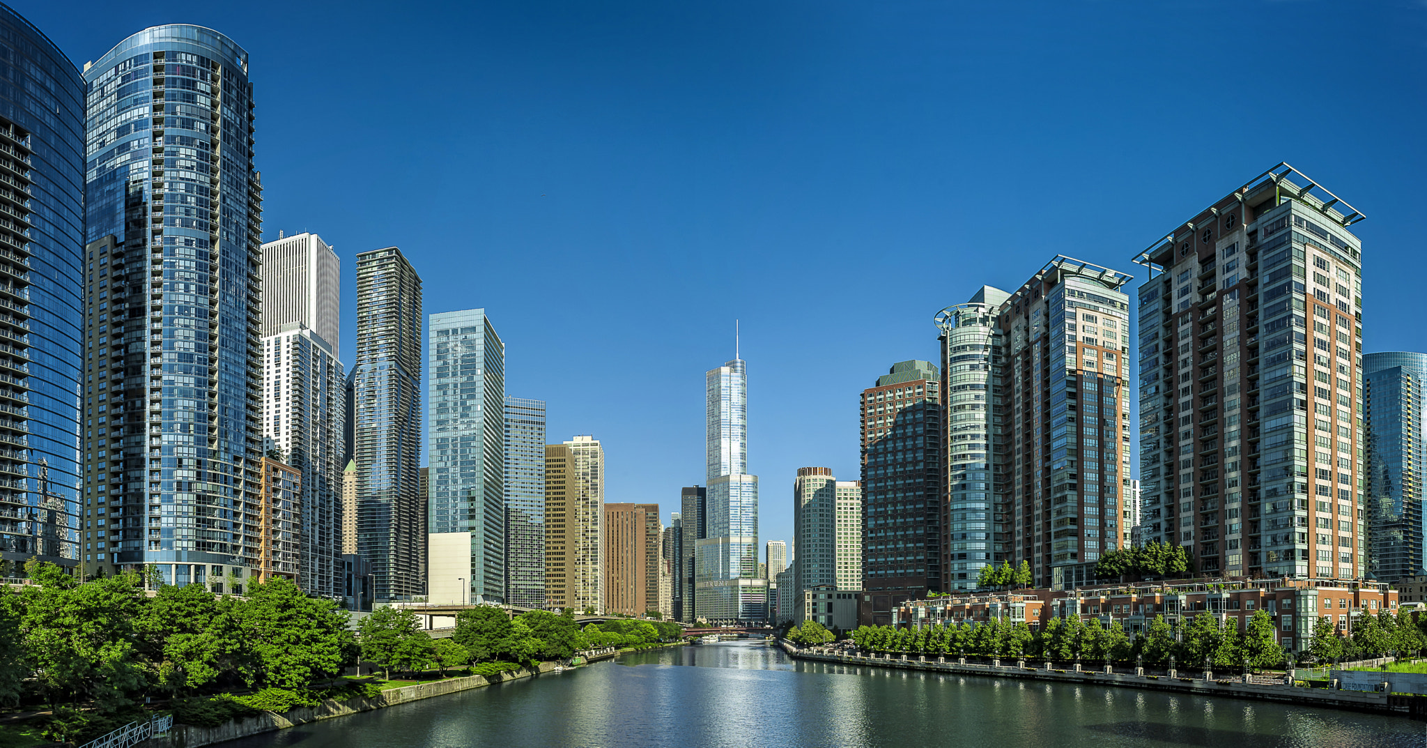 Nikon D70s sample photo. Chicago pano photography