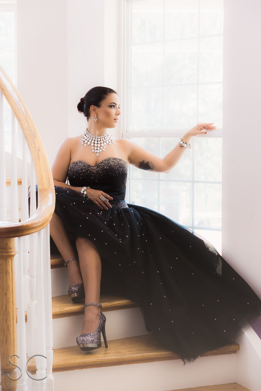 E 50mm F1.8 OSS sample photo. Elegance photography
