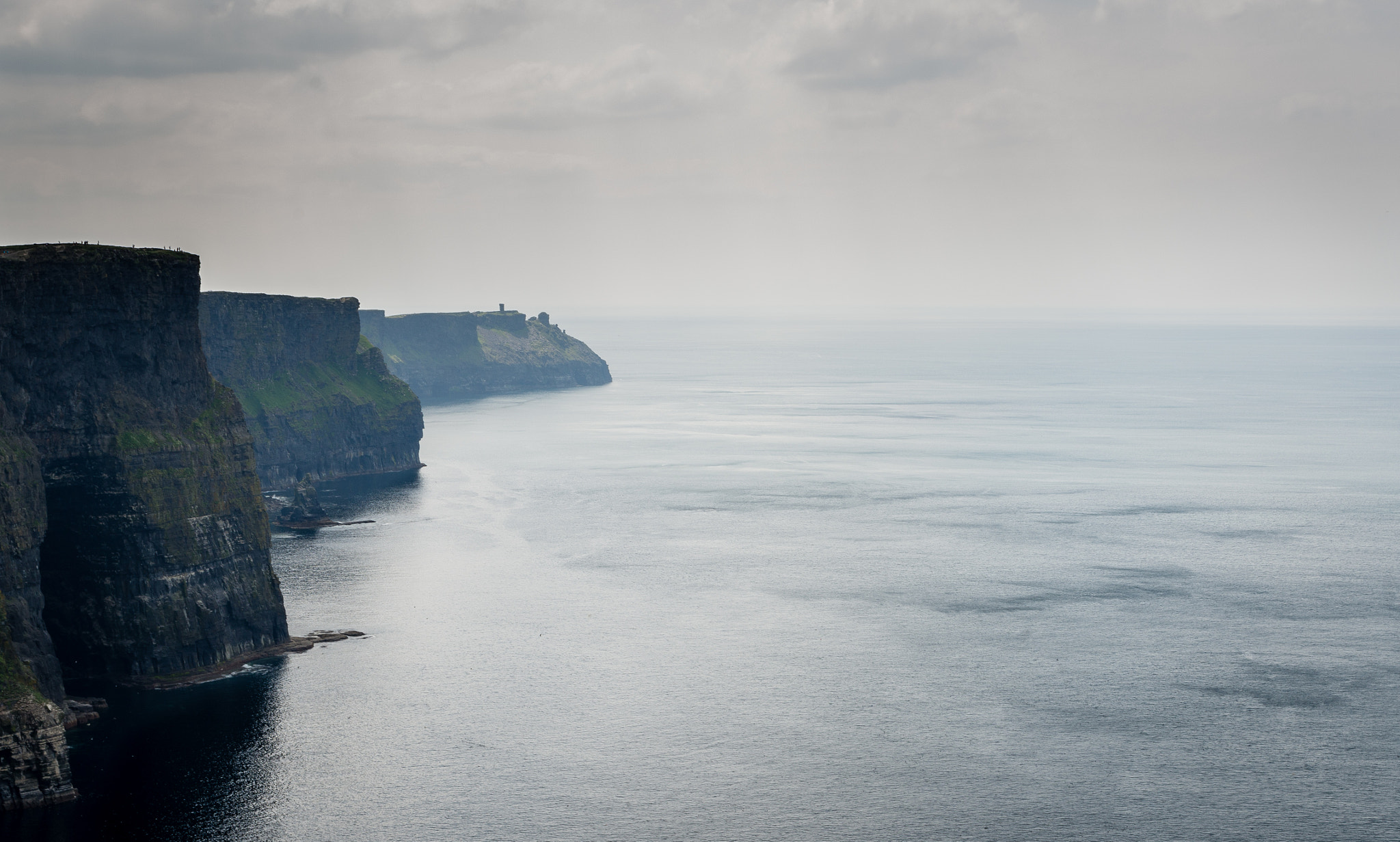 Pentax K-30 + Pentax smc DA 35mm F2.4 AL sample photo. Cliffs of moher photography