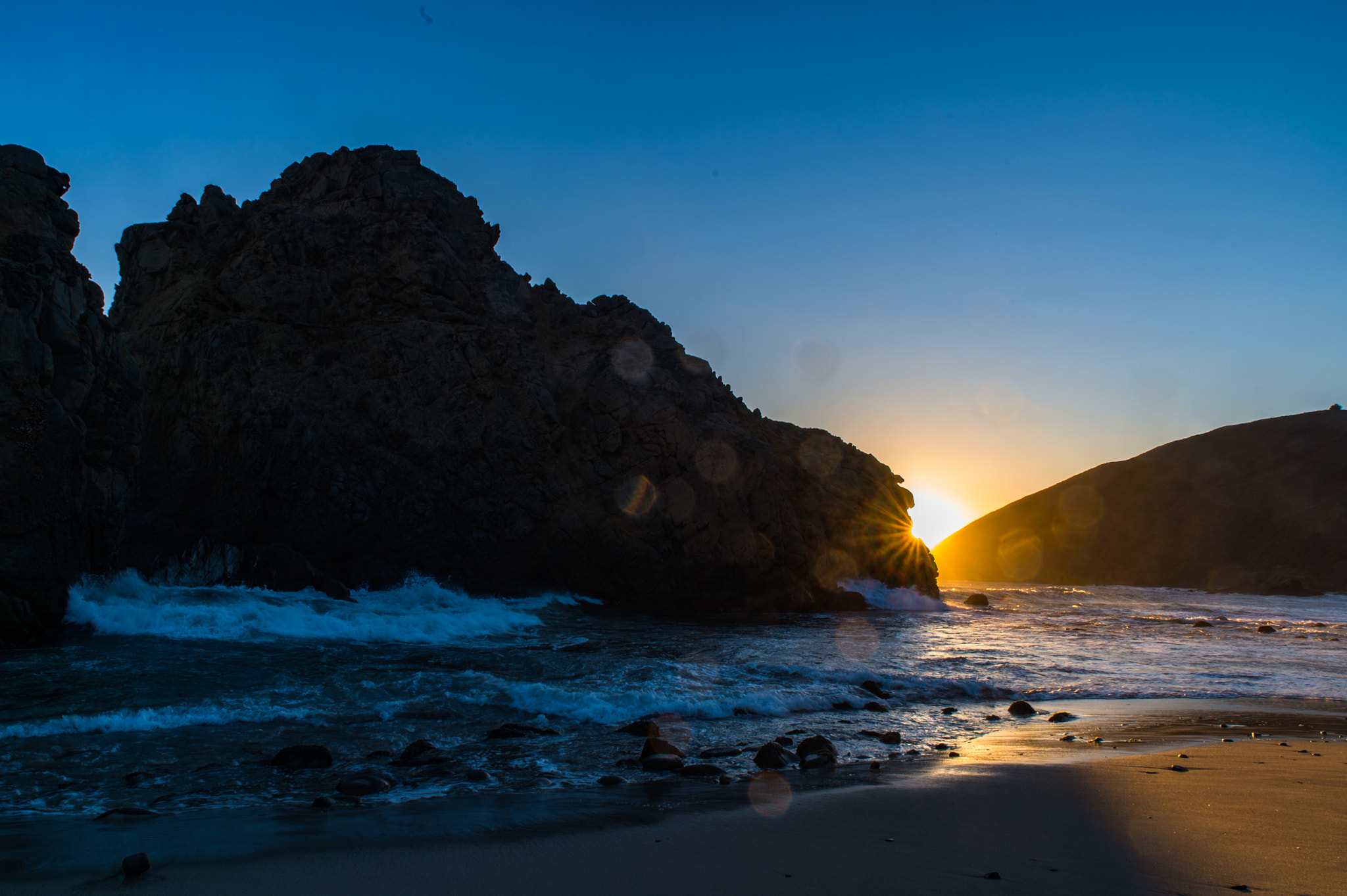 Nikon Df sample photo. Pfeiffer beach ca photography