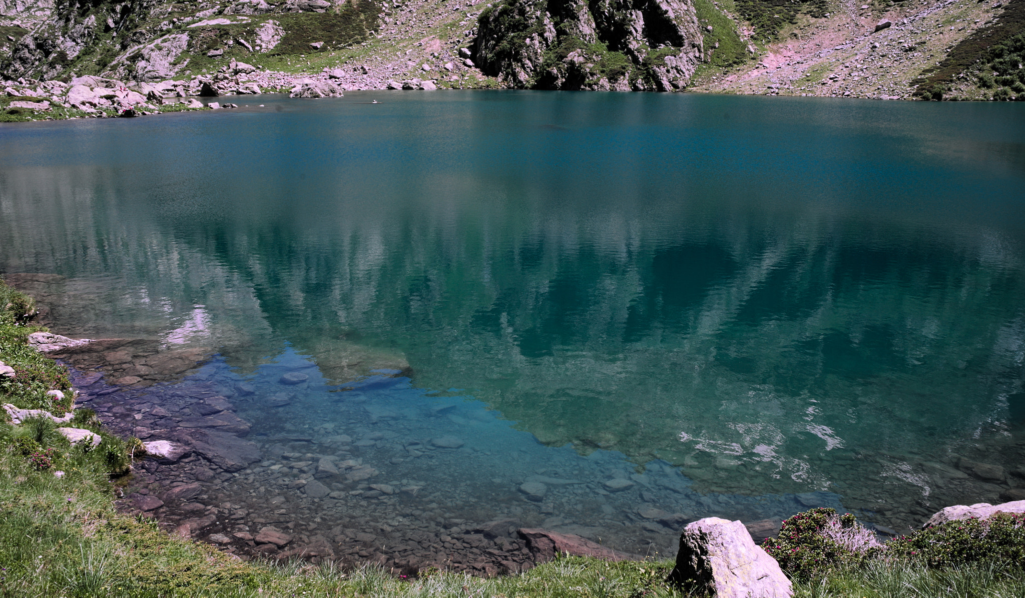 Nikon D700 + Manual Lens No CPU sample photo. Water in high mountain photography