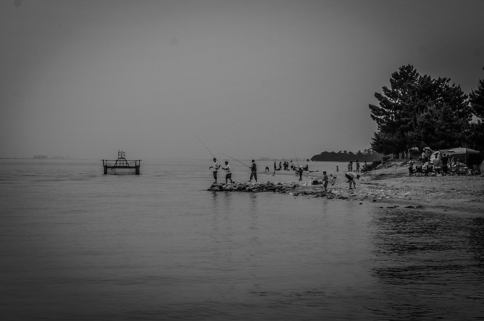 Sony Alpha NEX-5N + E 50mm F1.8 OSS sample photo. Biwa lake photography