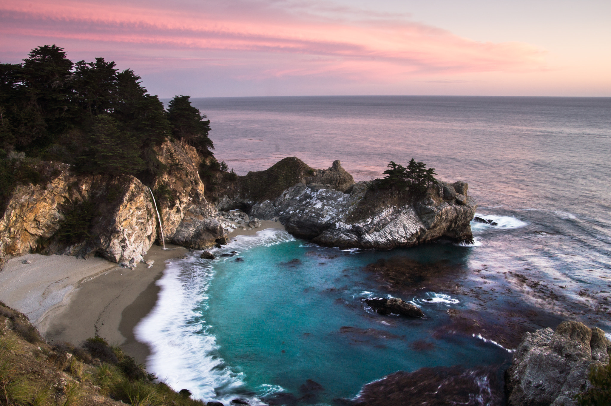 Sony Alpha DSLR-A580 sample photo. Mcway falls photography