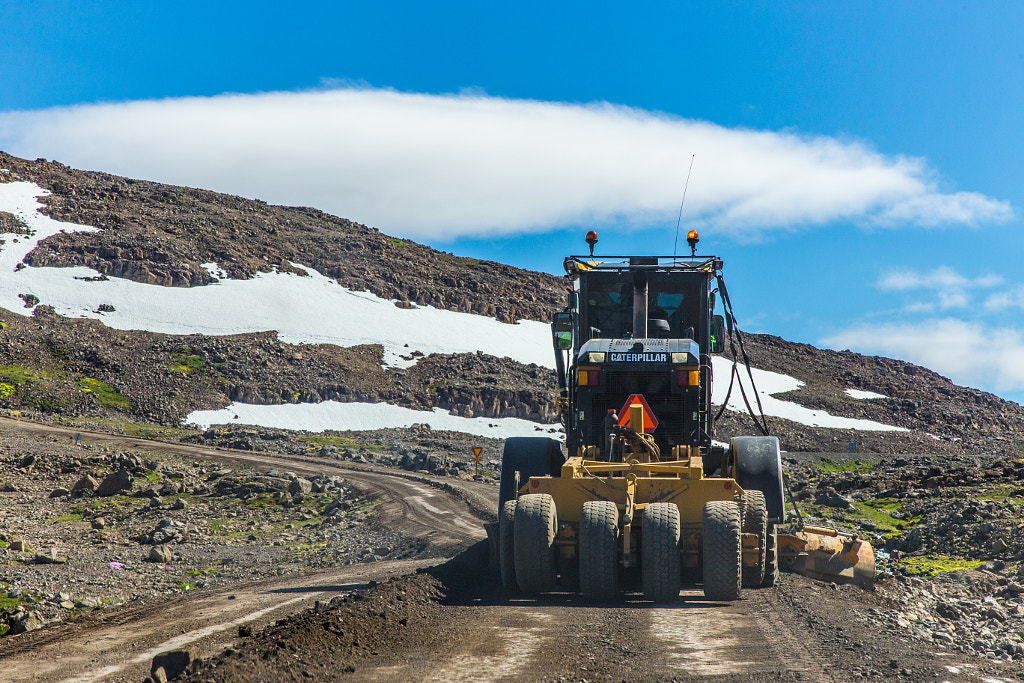 Road repair in Iceland by Marc Salm on 500px.com