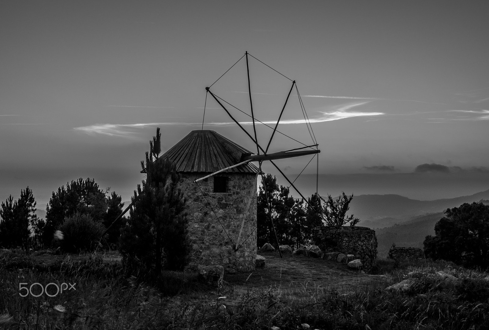 Olympus M.Zuiko Digital 17mm F2.8 Pancake sample photo. Windmill photography