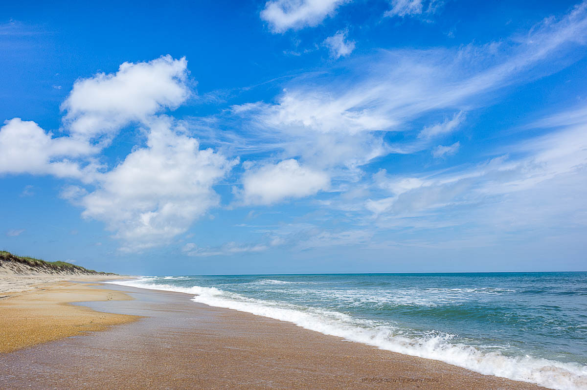 Nikon D3S + Nikon AF Nikkor 24mm F2.8D sample photo. Beach in salvo north carolina photography