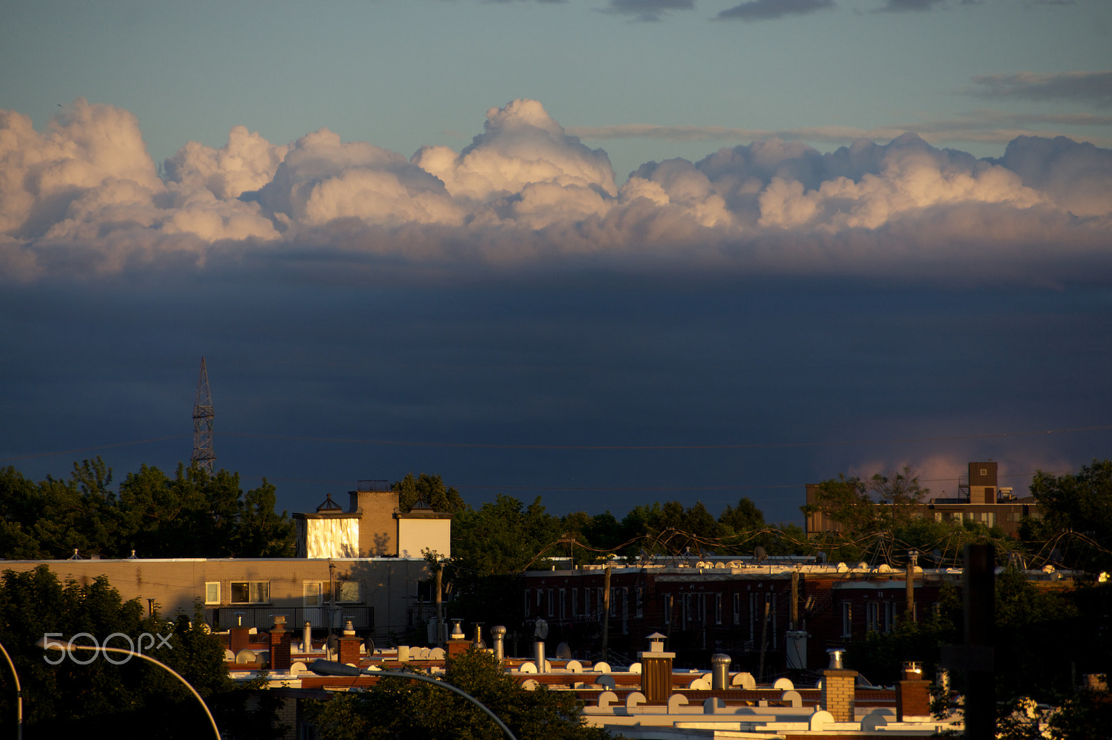 Tamron 18-270mm F3.5-6.3 Di II PZD sample photo. Cloud over the city photography