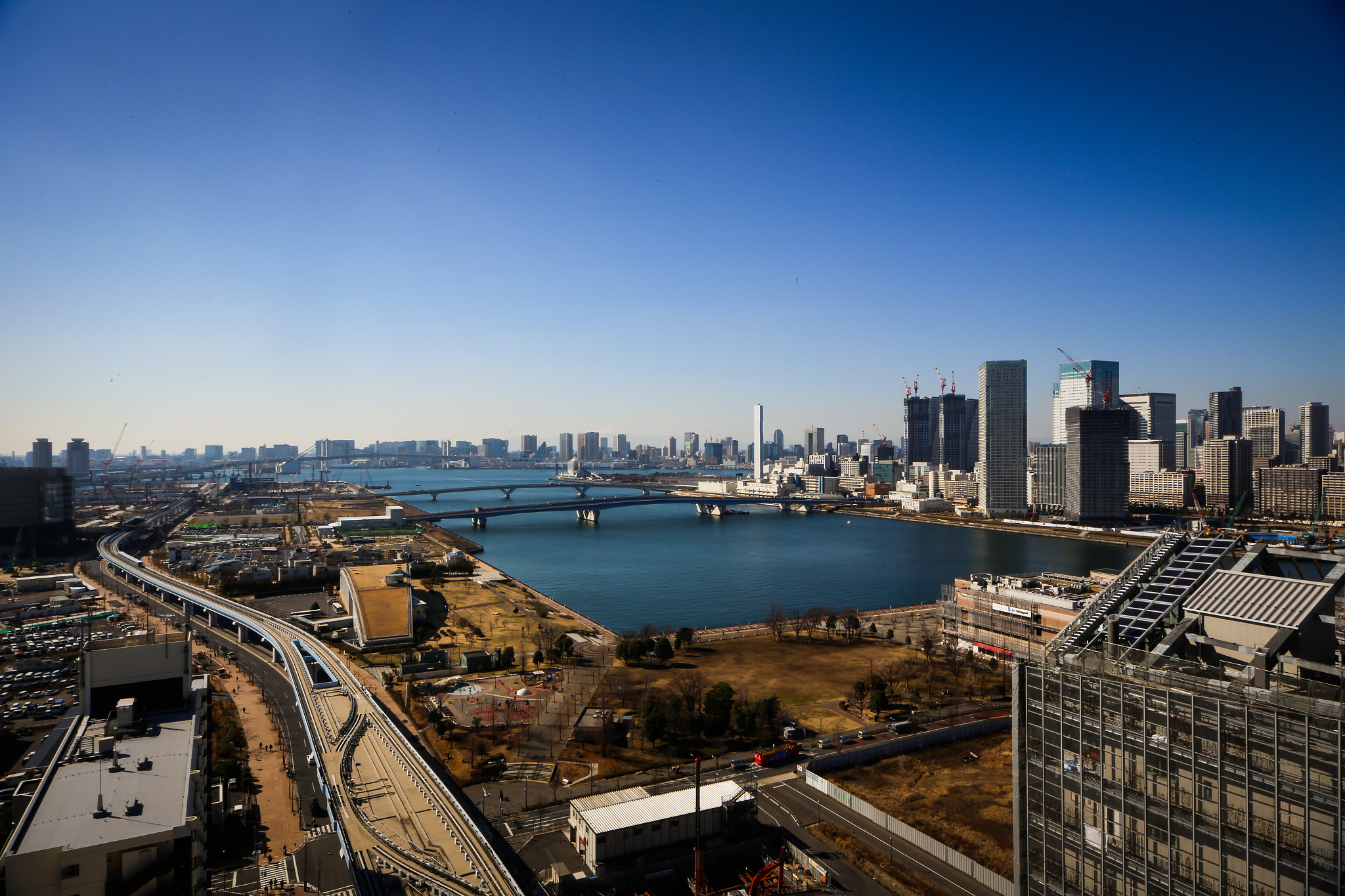 Canon EOS 6D + Sigma 10-20mm F4-5.6 EX DC HSM sample photo. Toyosu area photography