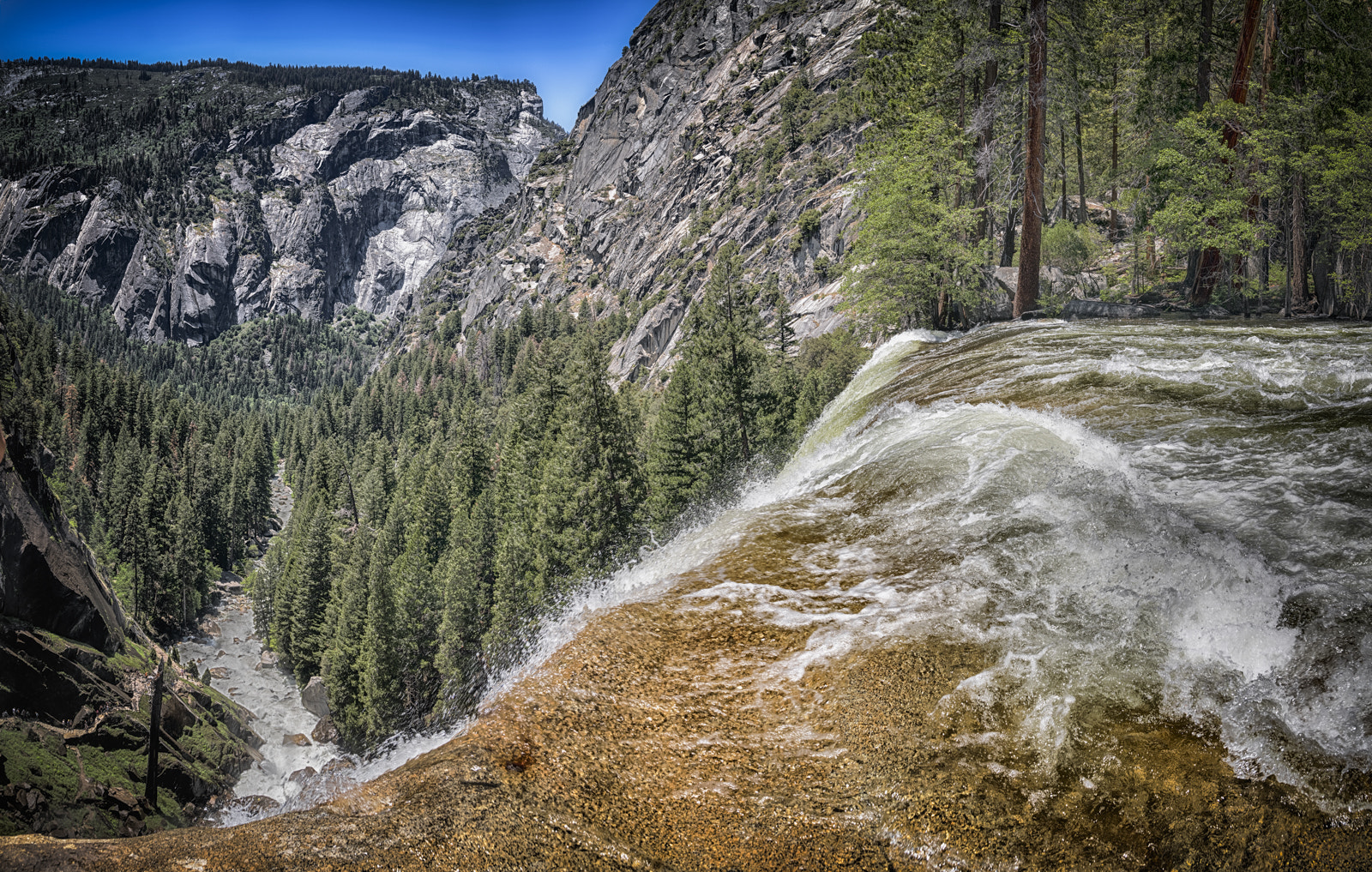 Pentax K-1 sample photo. Vernal fall photography