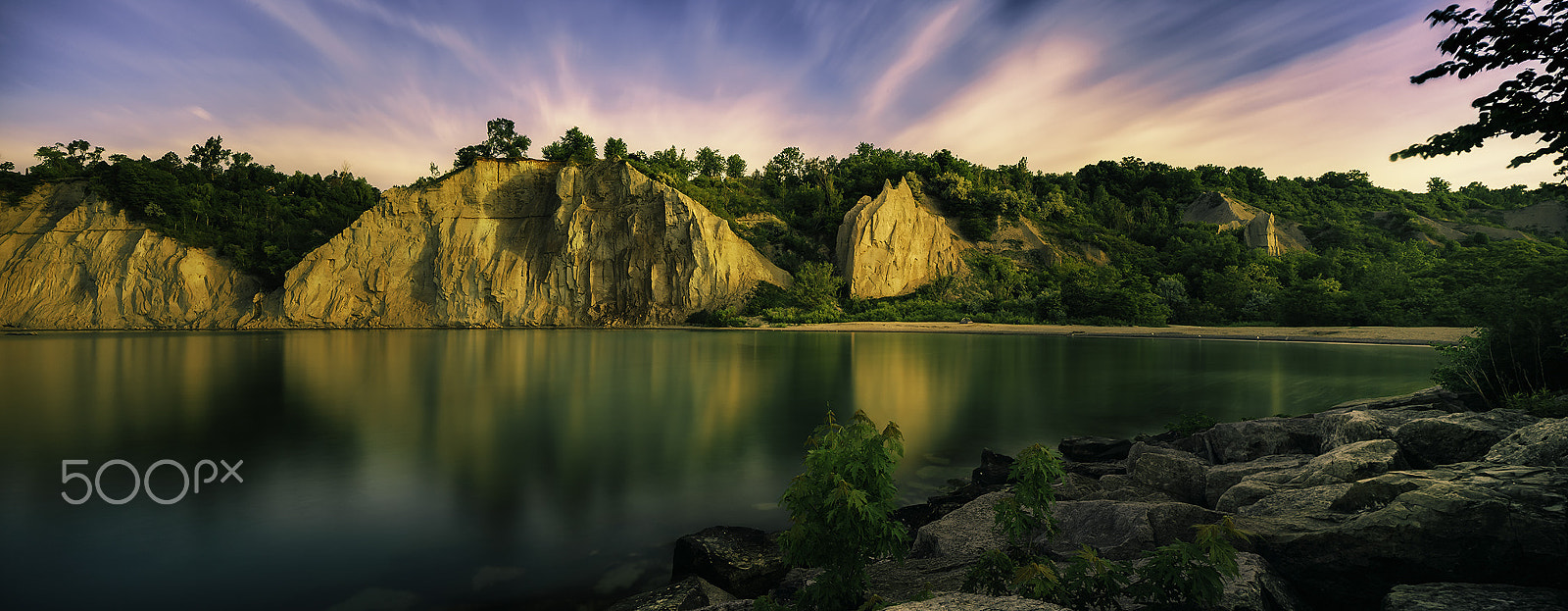Canon TS-E 24.0mm f/3.5 L II sample photo. 90 seconds at the bluffs photography