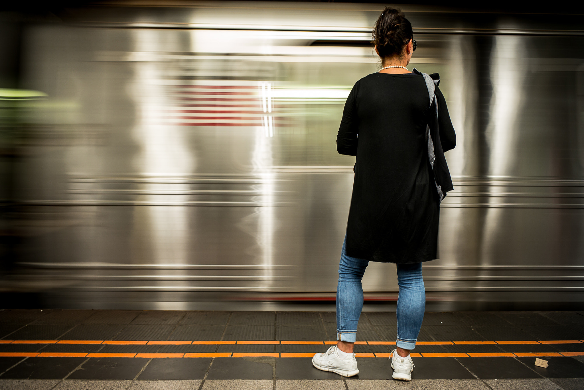 Leica Elmarit-M 28mm F2.8 ASPH sample photo. Nyc mta photography