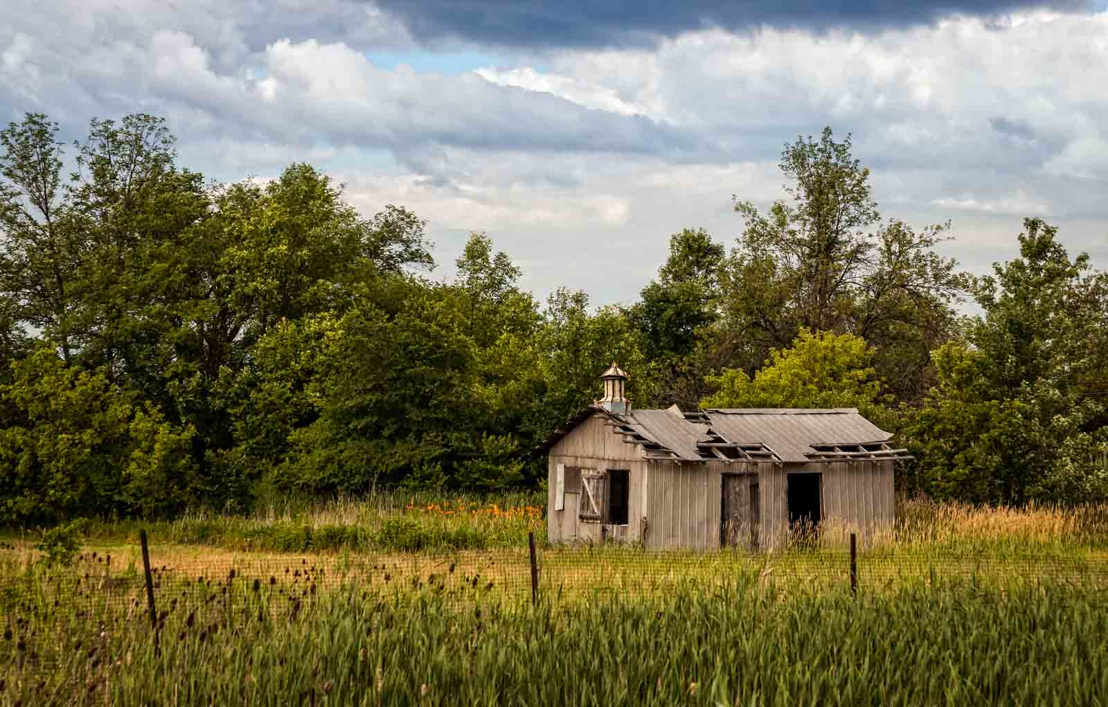 Sony Alpha DSLR-A500 sample photo. Decaying farm no.2 photography