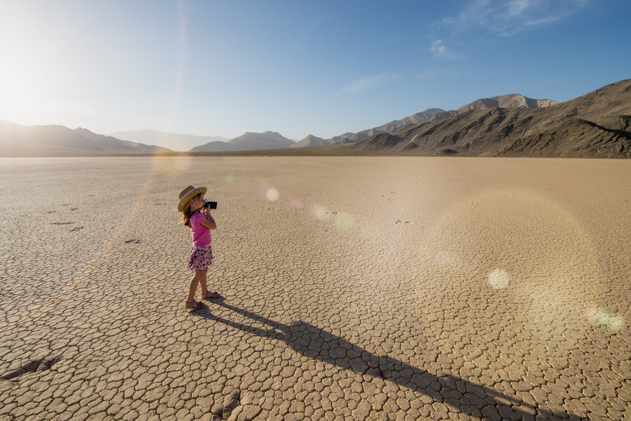 Making pictures of Death Valley