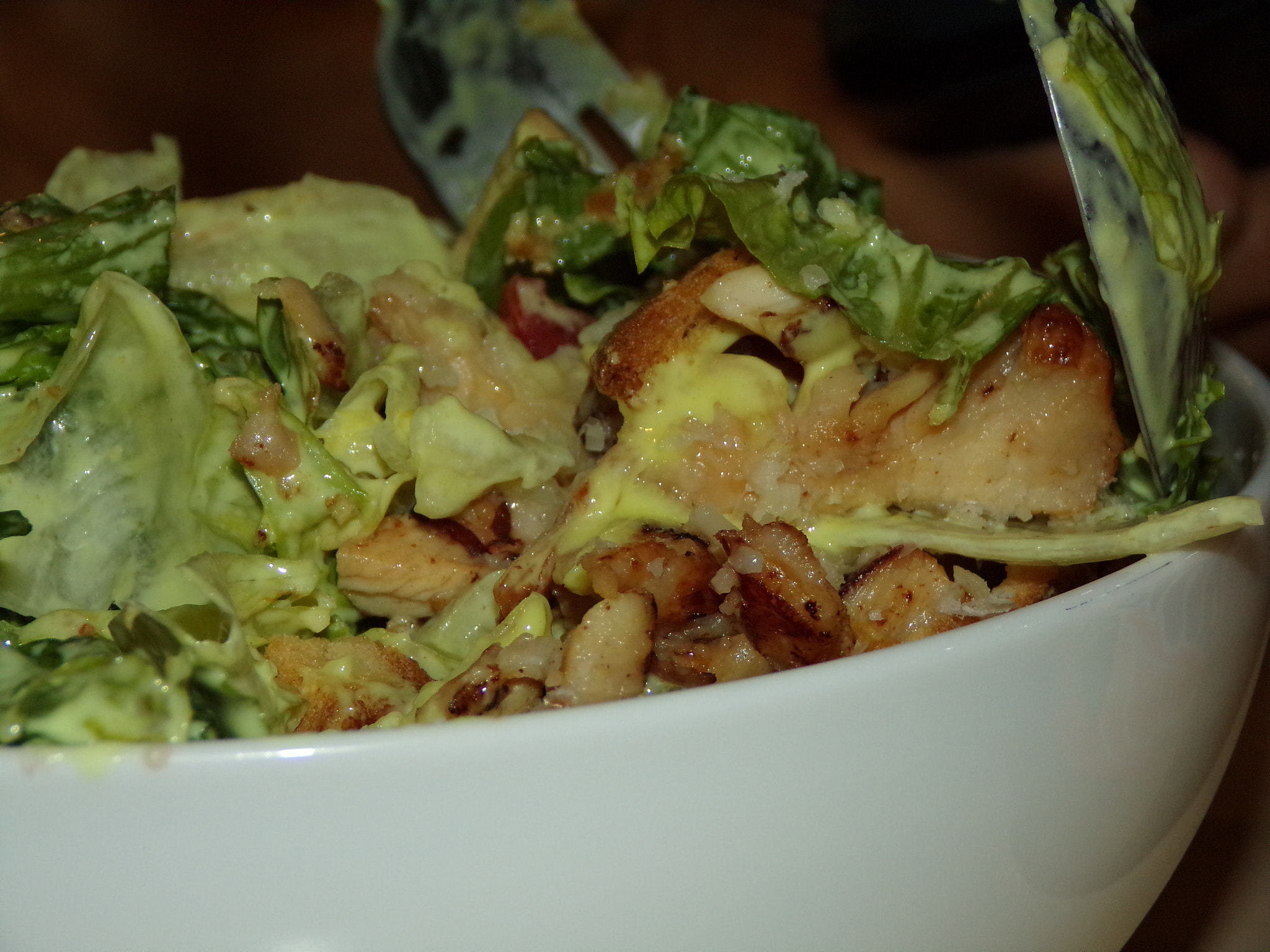 JK KODAK PIXPRO AZ421 sample photo. Caesar salad photography