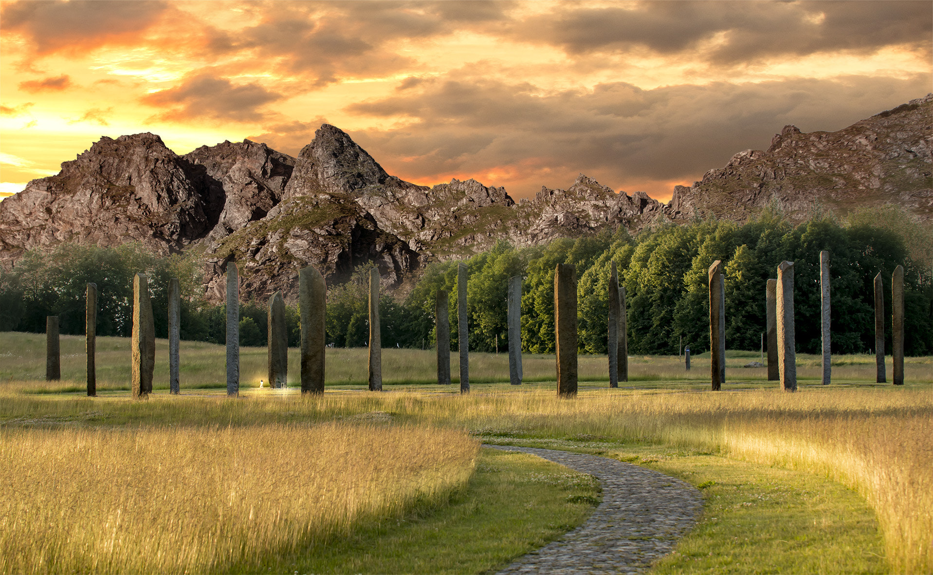 Nikon D7100 + Sigma 50-100mm F1.8 DC HSM Art sample photo. Menhirs photography