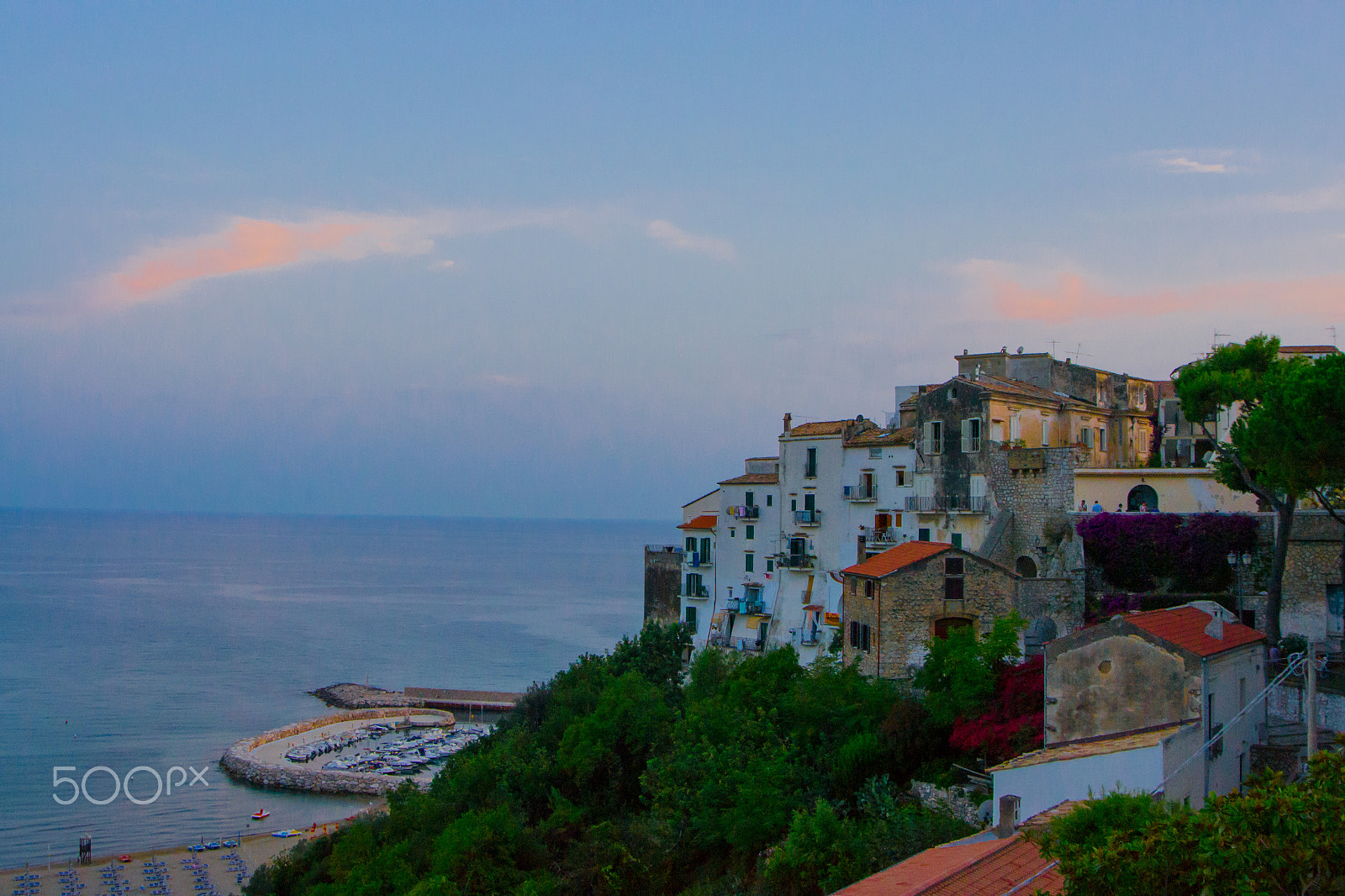 Nikon D3100 sample photo. Village of sperlonga italy. sperlonga lt italy. photography