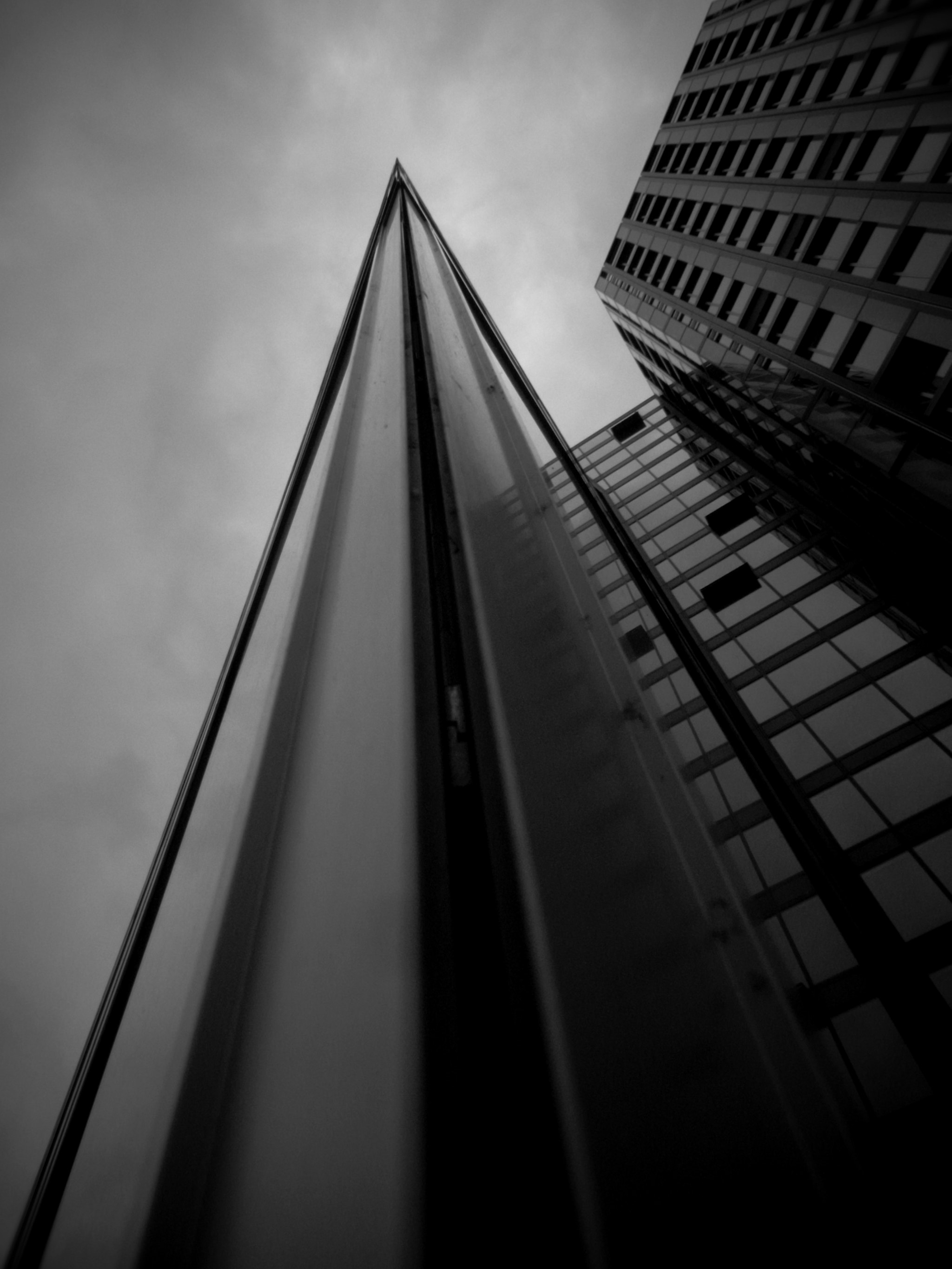 Ricoh CX5 sample photo. Edge dancing towers photography