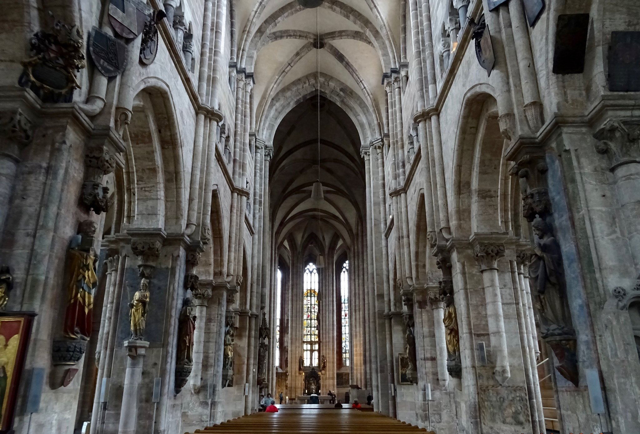 Sony DSC-HX60V + Sony 24-720mm F3.5-6.3 sample photo. Sankt sebaldus kirche. photography