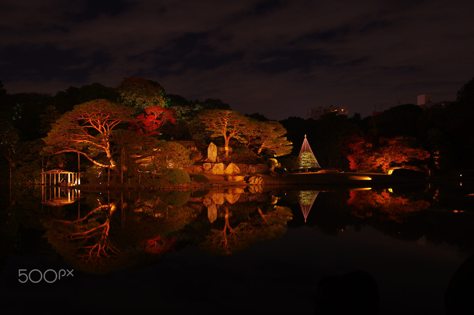 Pentax K-3 sample photo. Autumn night of japan #3 photography