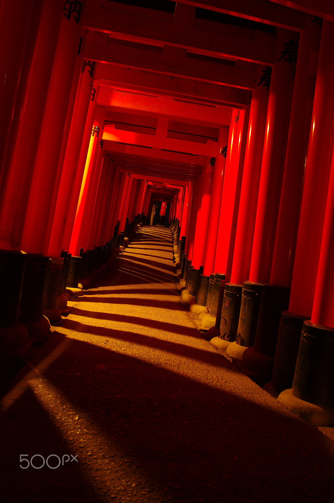 Pentax K-3 sample photo. Torii photography