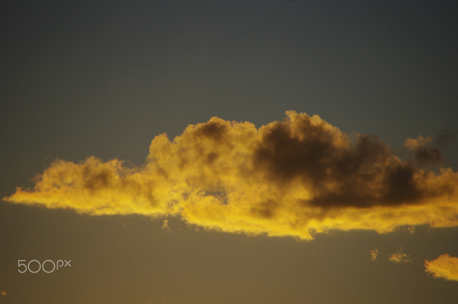 Pentax K-x sample photo. Yellow sky photography