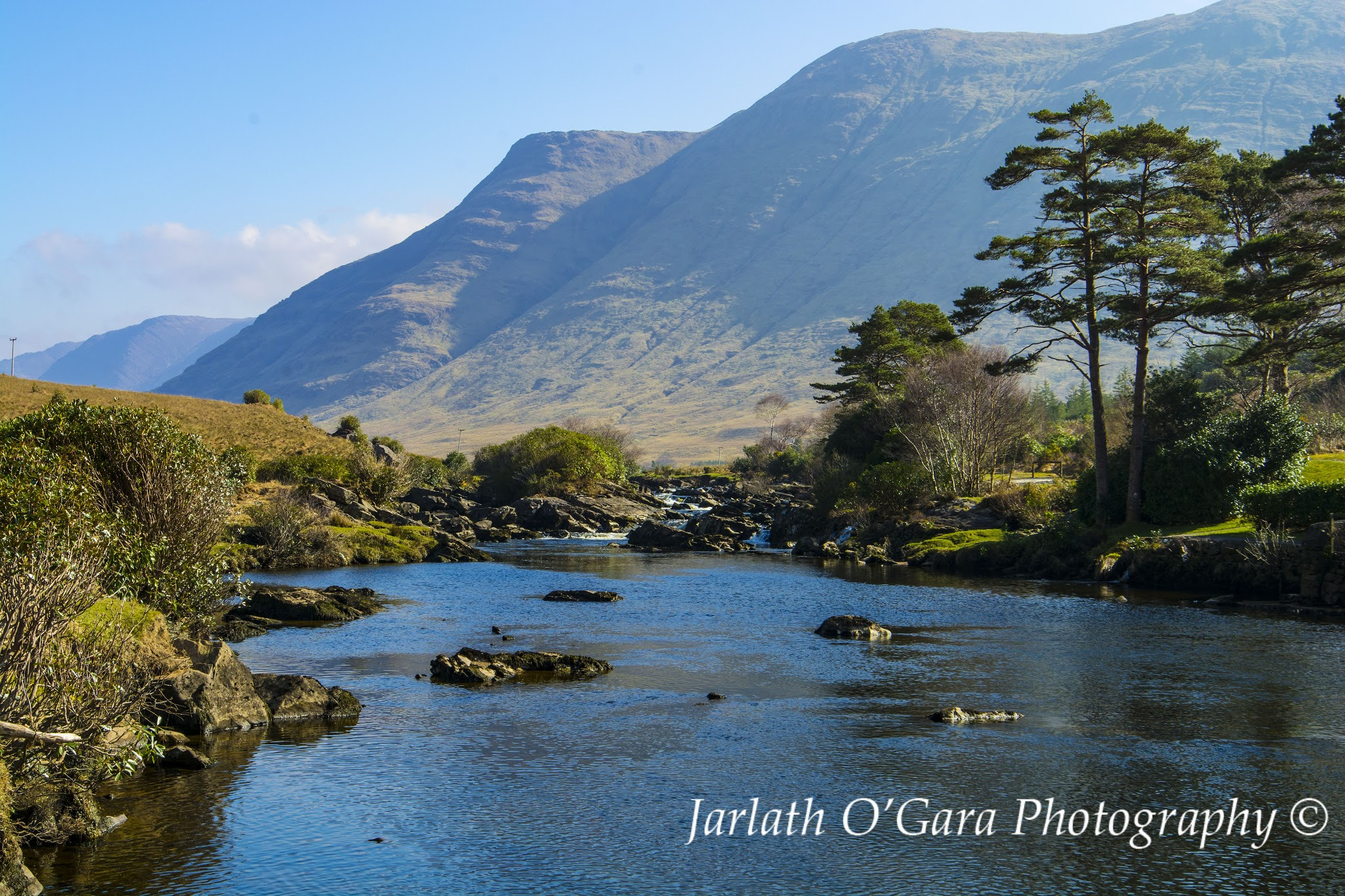 Nikon AF-S Nikkor 16-35mm F4G ED VR sample photo. The river erriff in leenane photography
