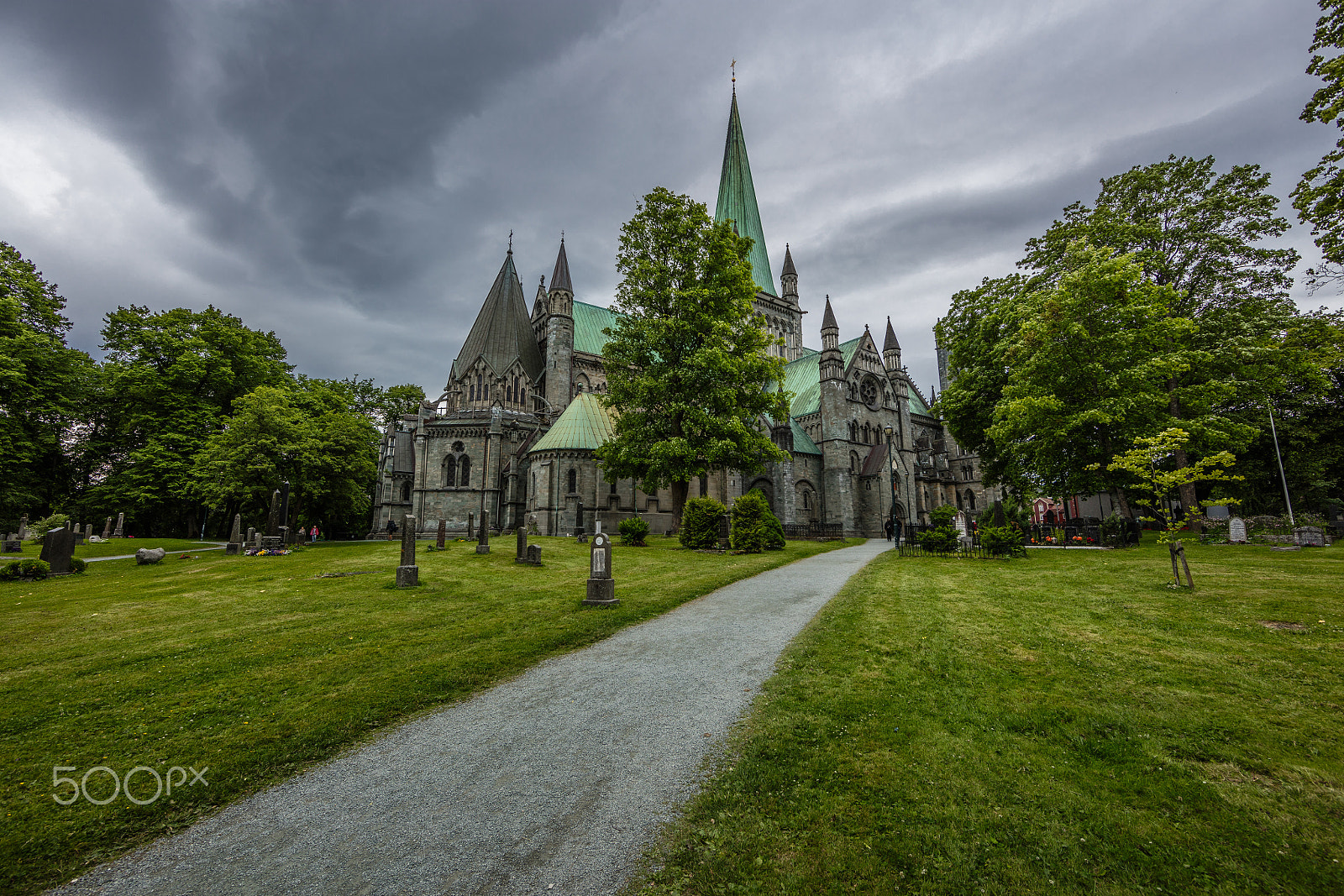 Canon EF 14mm F2.8L II USM sample photo. Nidarosdomen trondheim photography