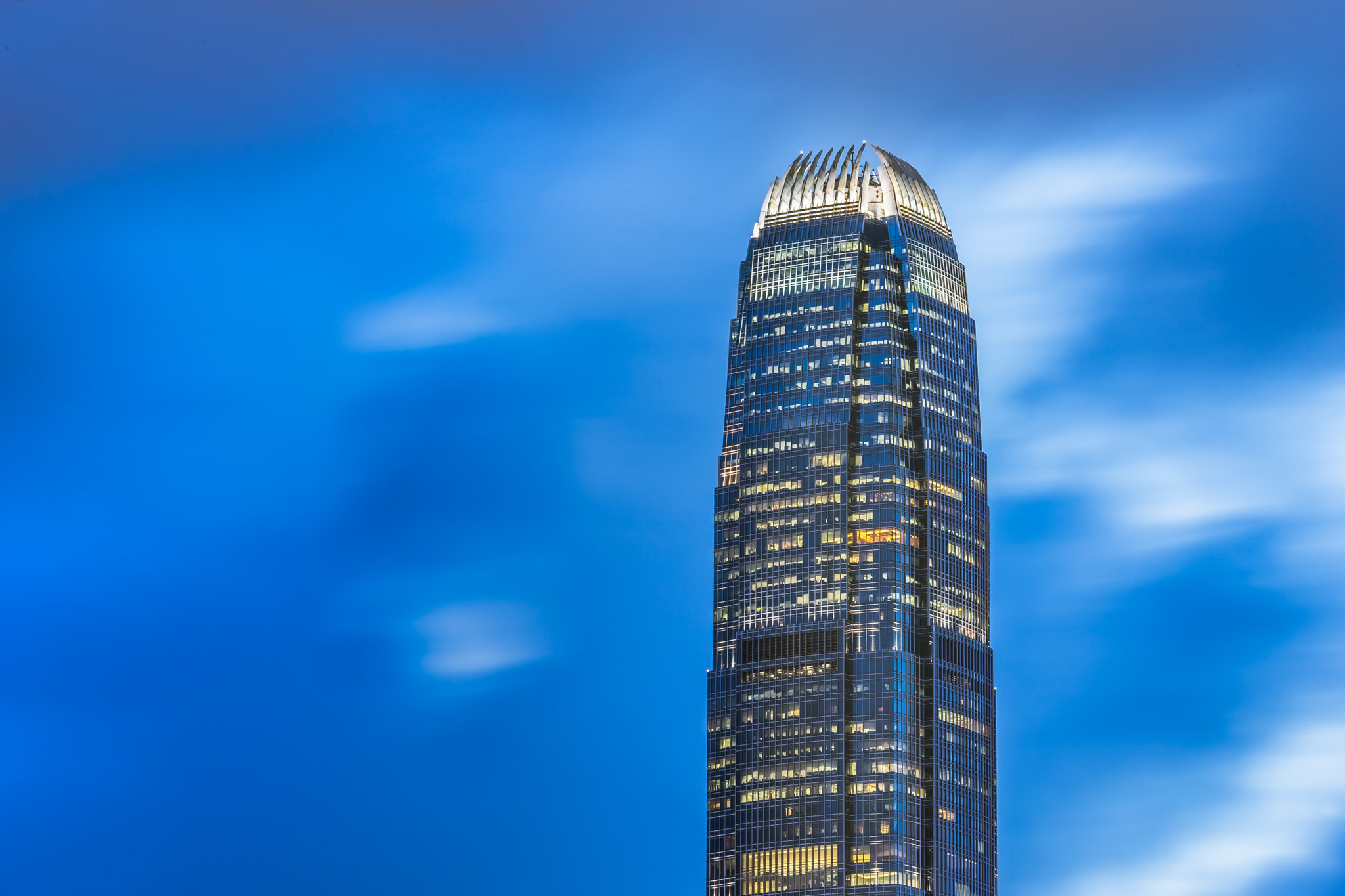 Sony 70-300mm F4.5-5.6 G SSM sample photo. International finance centre, hong kong photography
