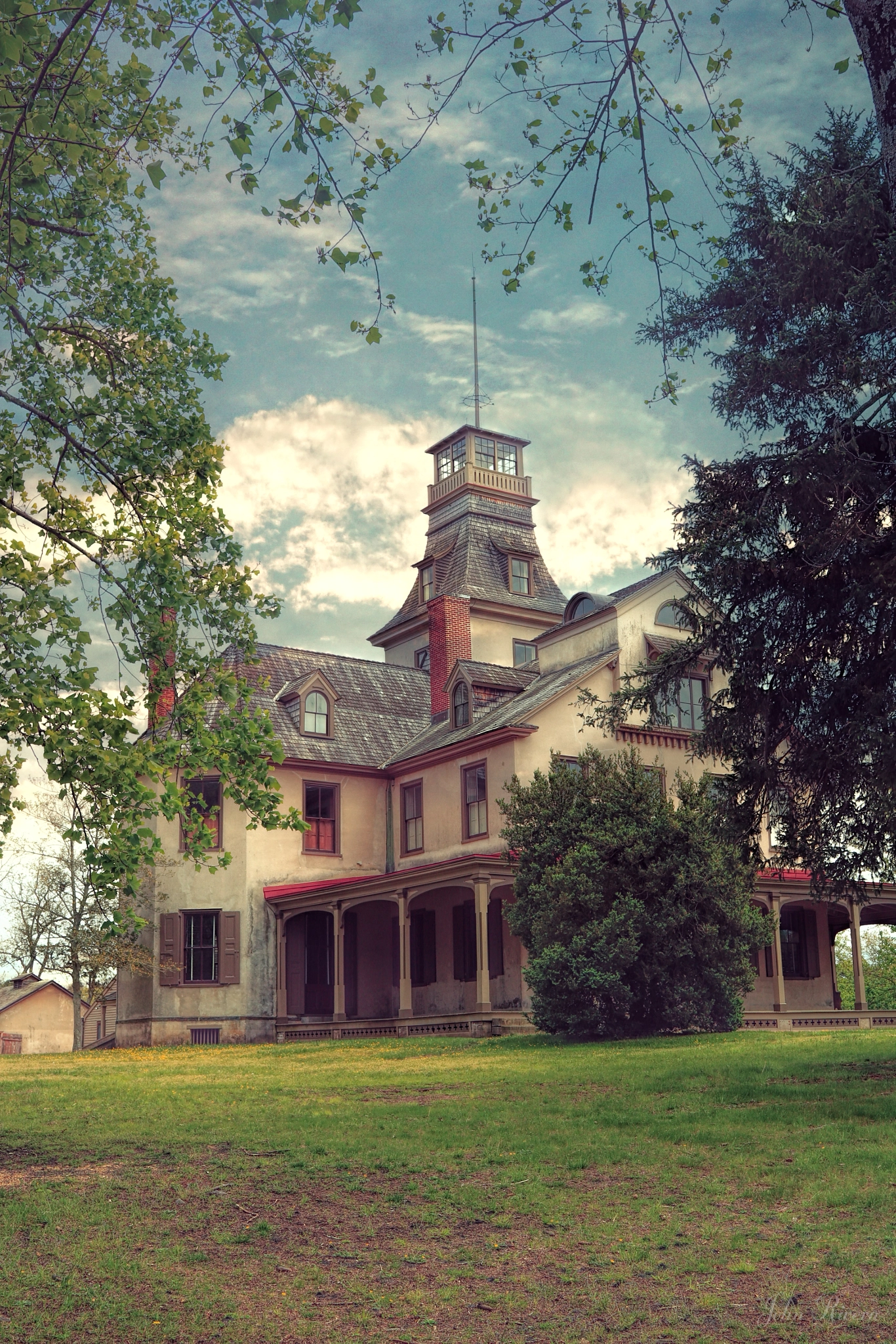 Canon EOS 760D (EOS Rebel T6s / EOS 8000D) sample photo. The mansion at batsto photography