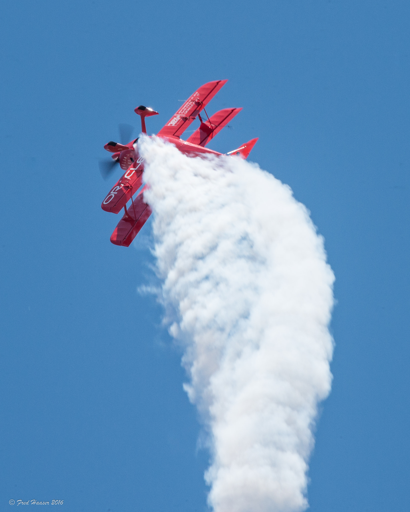 Nikon D4S sample photo. Oracle bi-plane at 2016 dayton air show photography