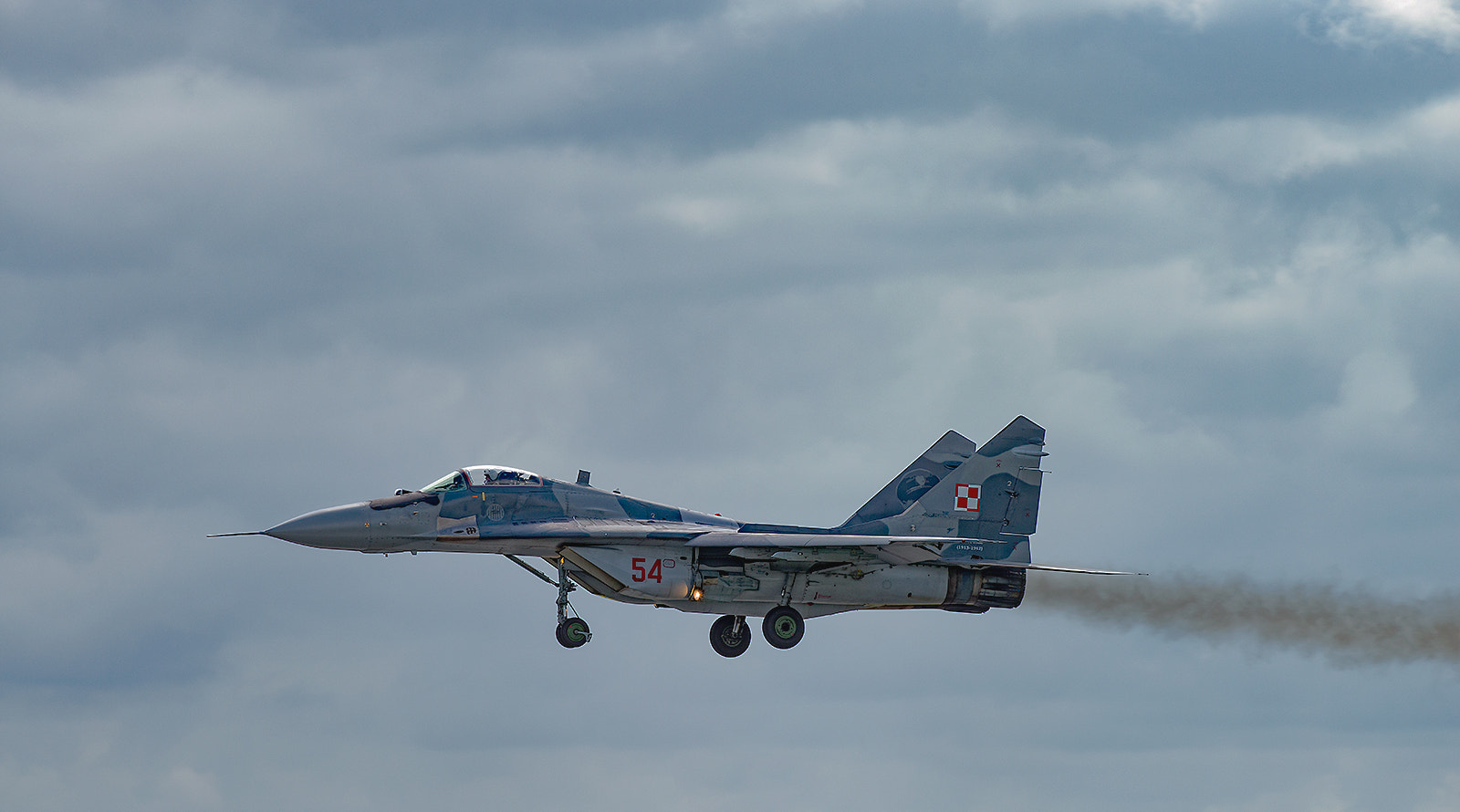 Nikon AF-S Nikkor 300mm F2.8G ED-IF VR sample photo. Polish mig-29 fulcrum photography