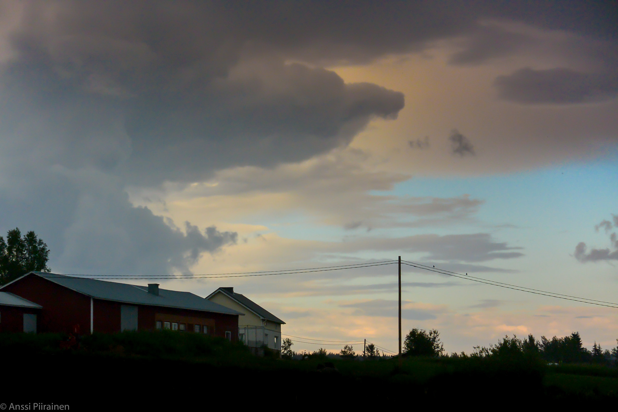 Nikon 1 Nikkor VR 30-110mm F3.8-5.6 sample photo. Thunderstorm rising photography