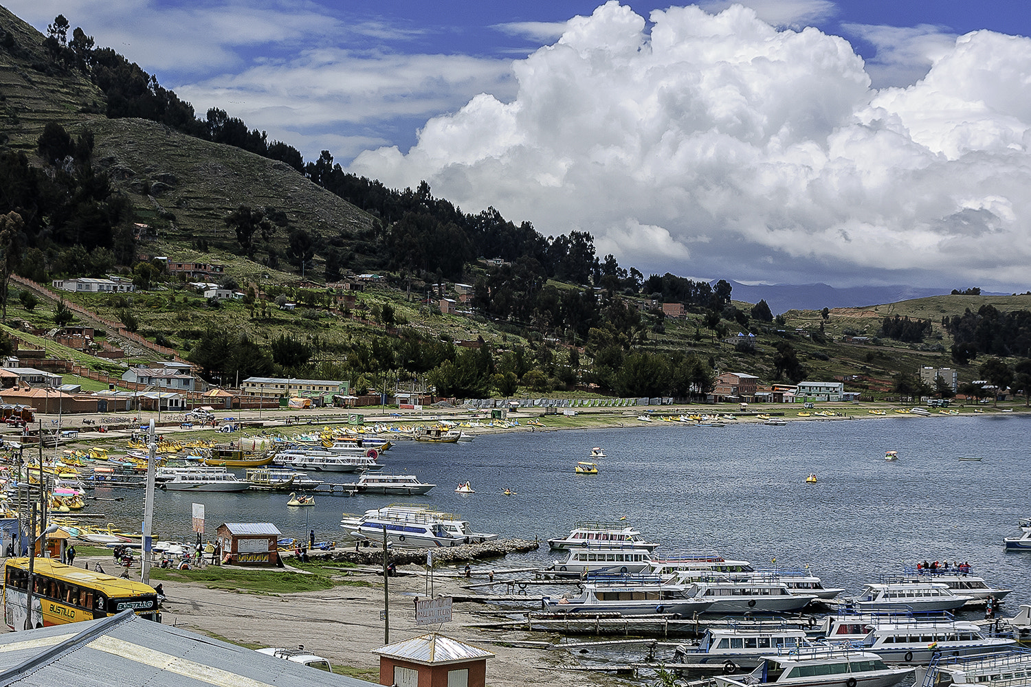 Nikon D70s + AF Zoom-Nikkor 35-80mm f/4-5.6D N sample photo. Lago titicaca photography