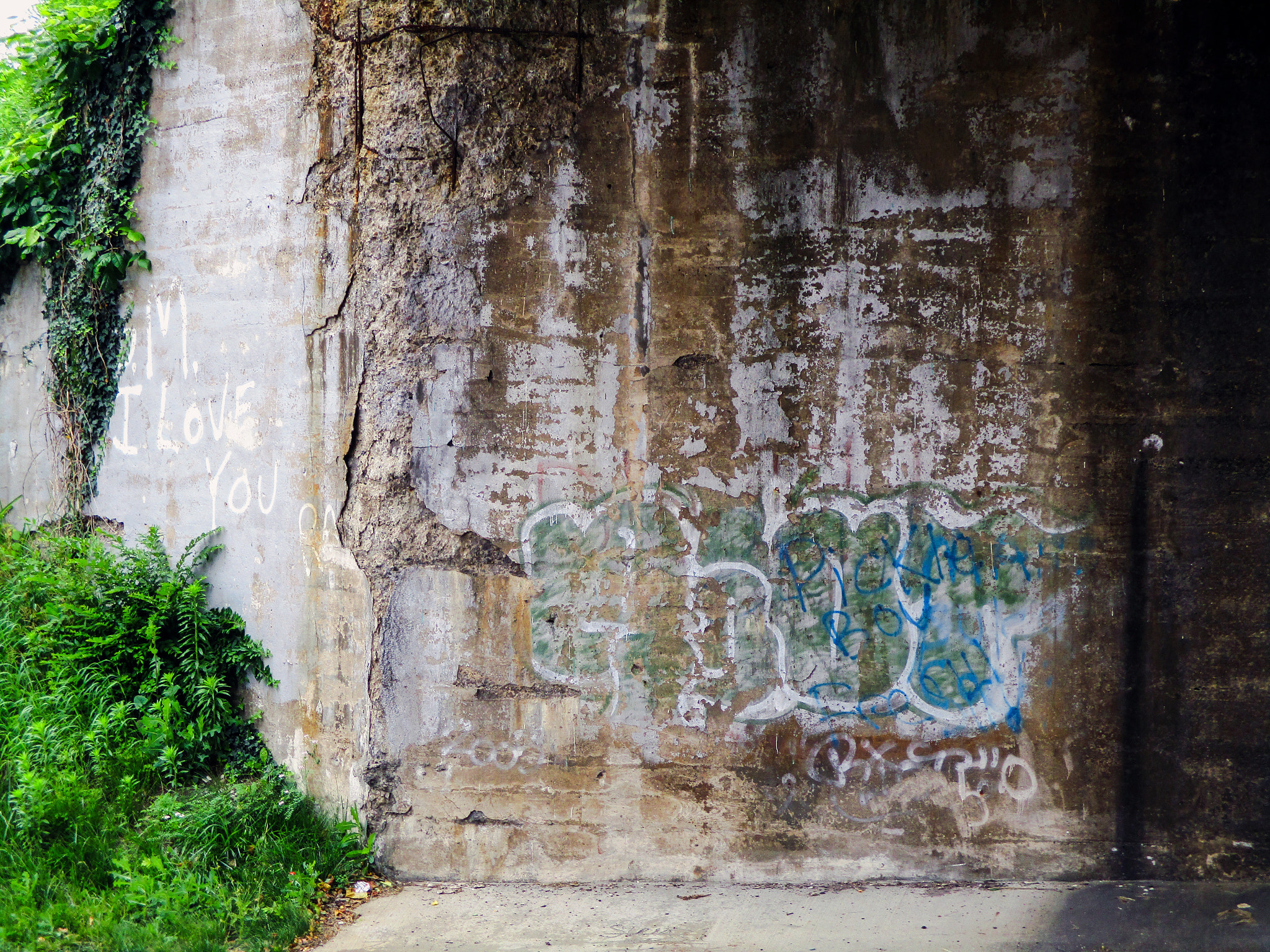 Canon PowerShot ELPH 160 (IXUS 160 / IXY 150) sample photo. Writing on the wall photography