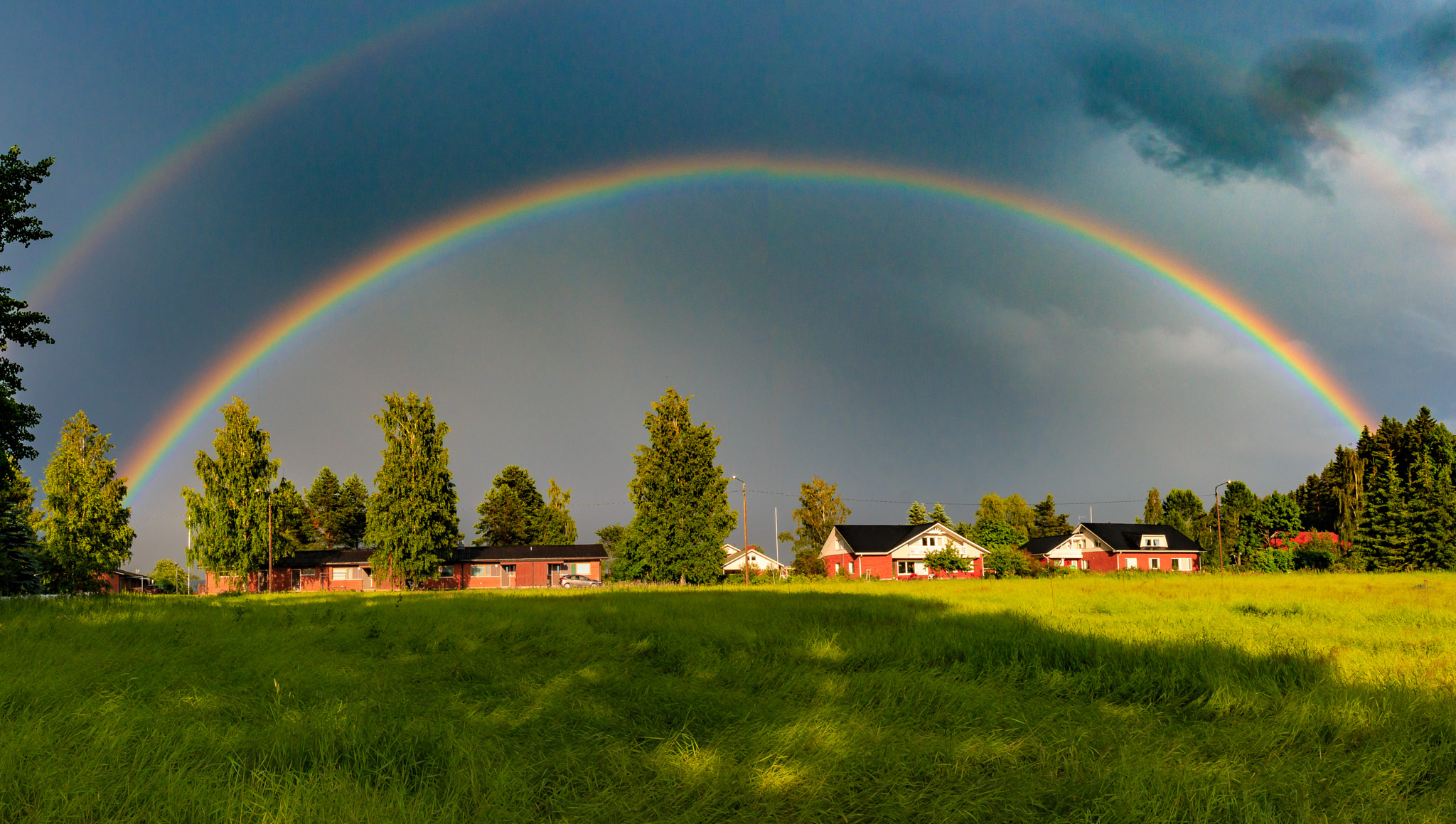 Canon EF 20mm F2.8 USM sample photo. Rainbow photography