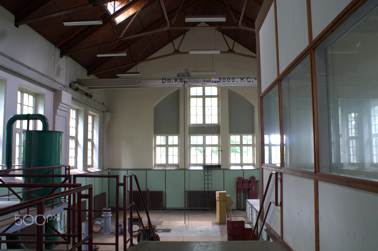 Sony DT 18-70mm F3.5-5.6 sample photo. Old industrial building photography