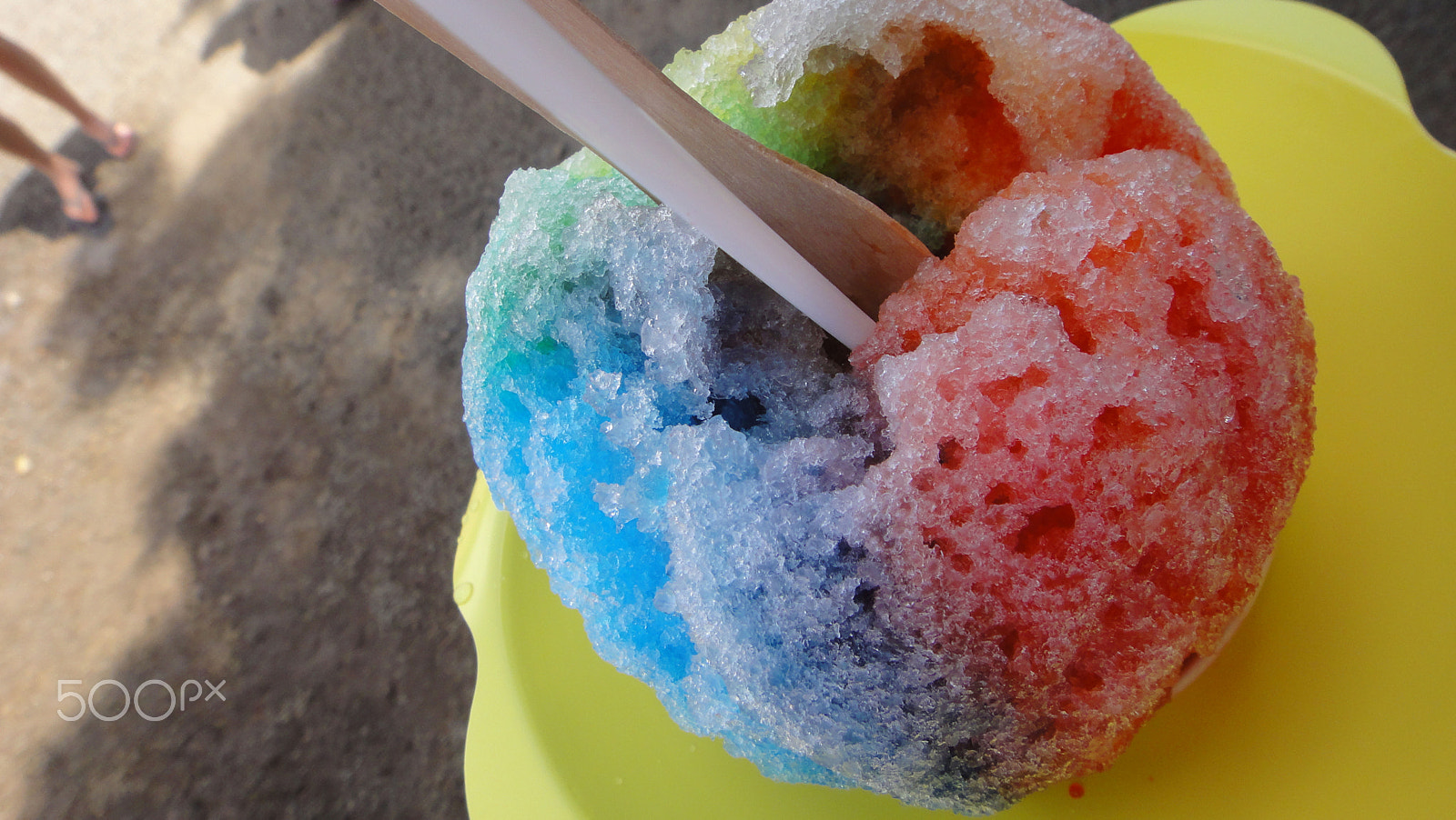 Sony Cyber-shot DSC-TX5 sample photo. North shore oahu shave ice photography
