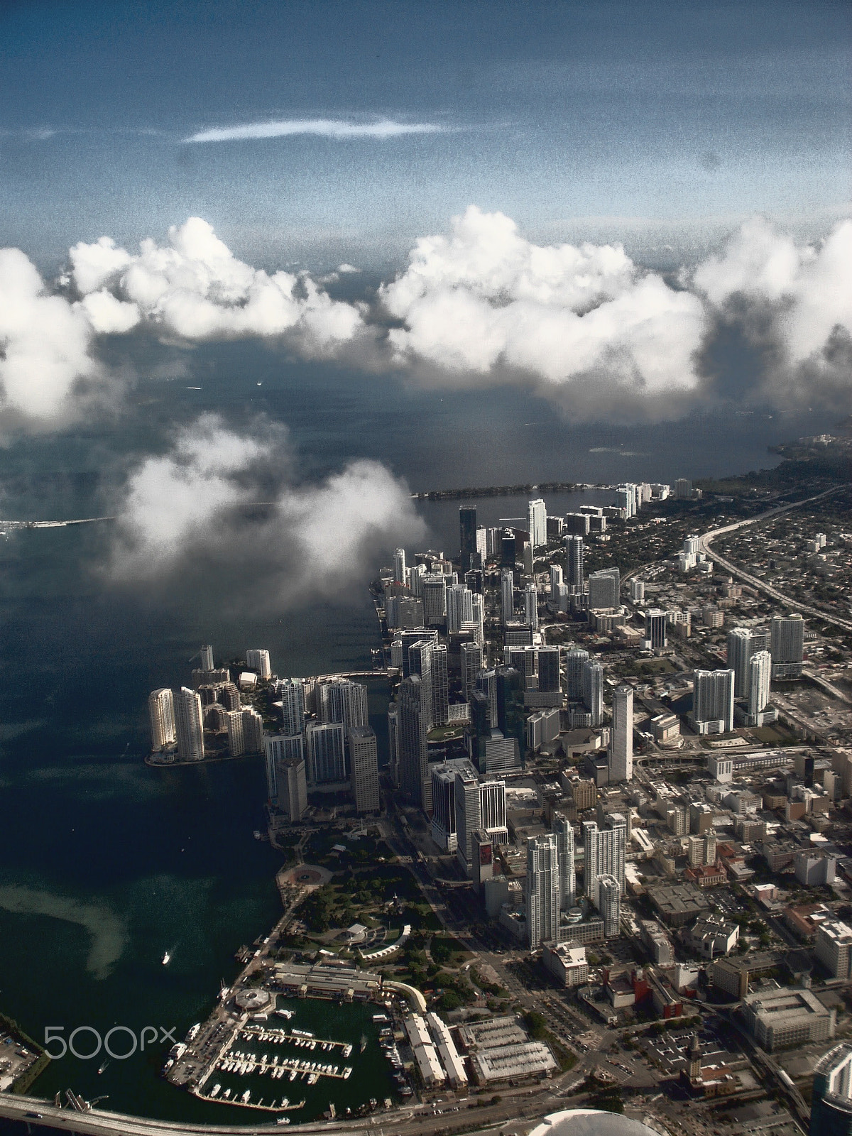 Sony DSC-W50 sample photo. Downtown miami photography