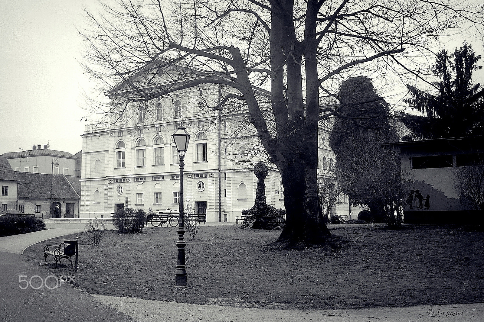 Panasonic DMC-LS60 sample photo. Croatian national theatre in varazdin photography